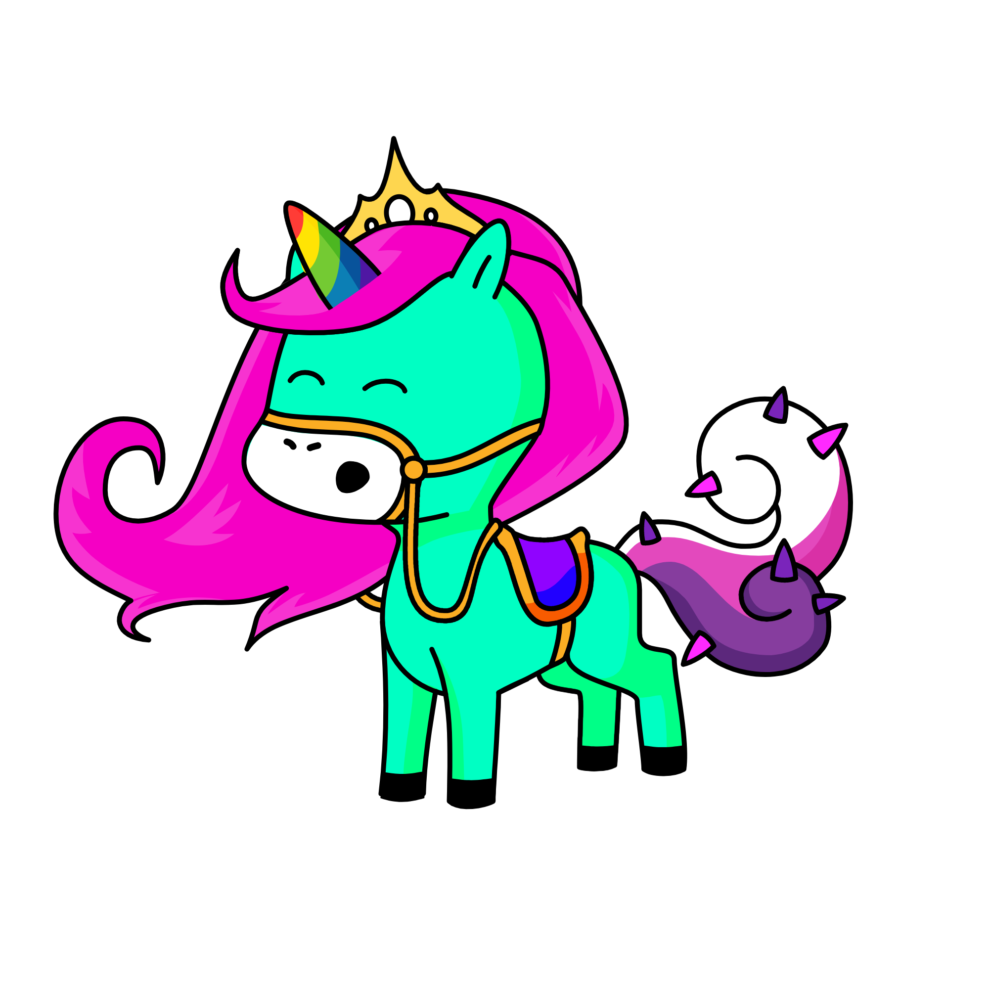 poop, the unicorn