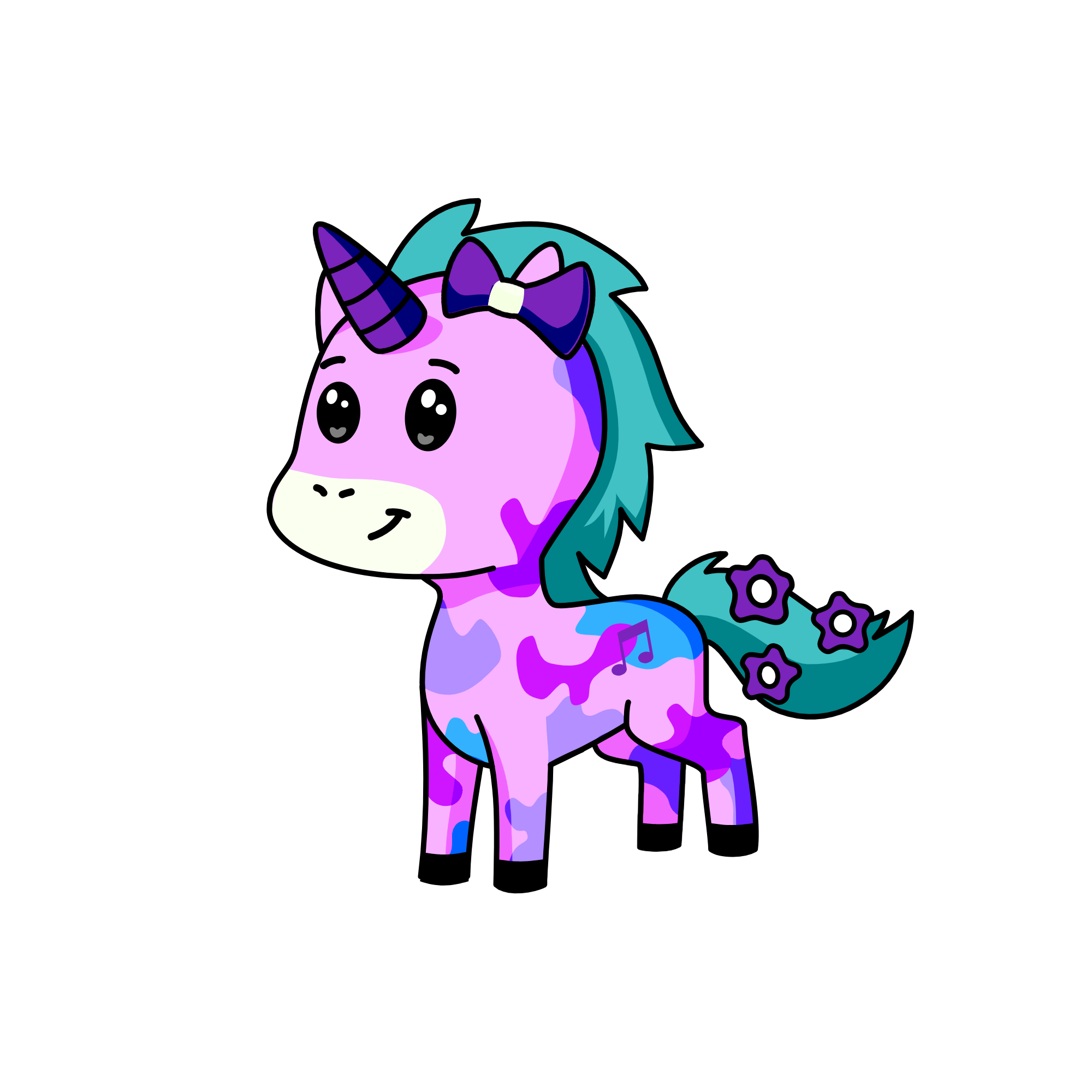 Splatter🖌, the unicorn