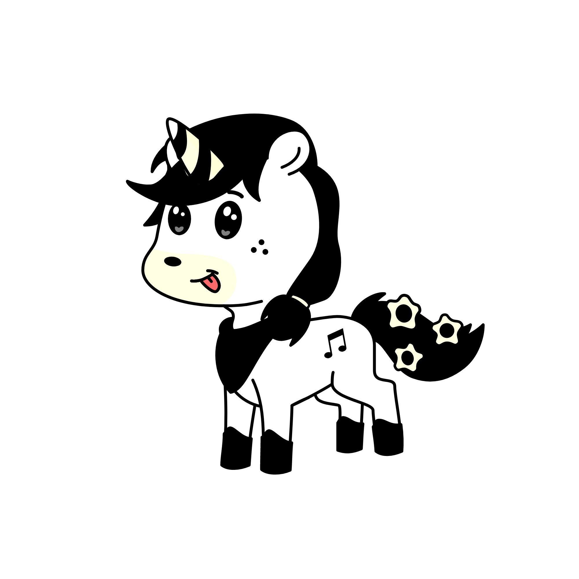 Pandicorn, the unicorn