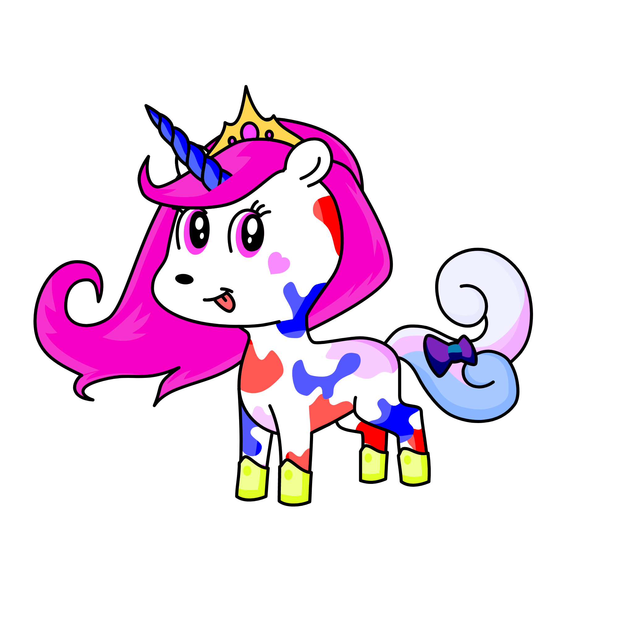 Princes Ella, the unicorn