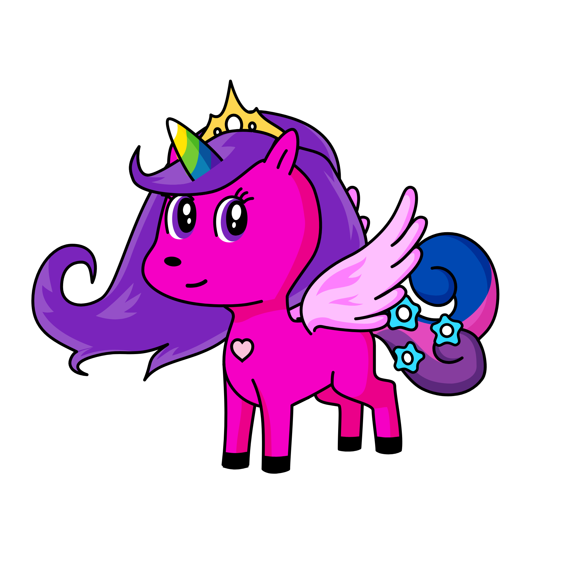 Daphney, the unicorn