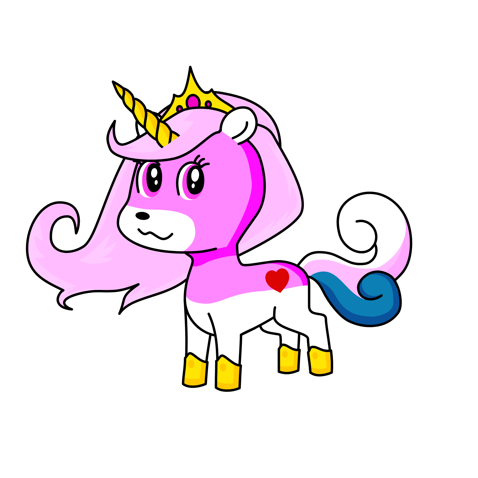 little princess sophie little sister of princess ella :3 , the unicorn