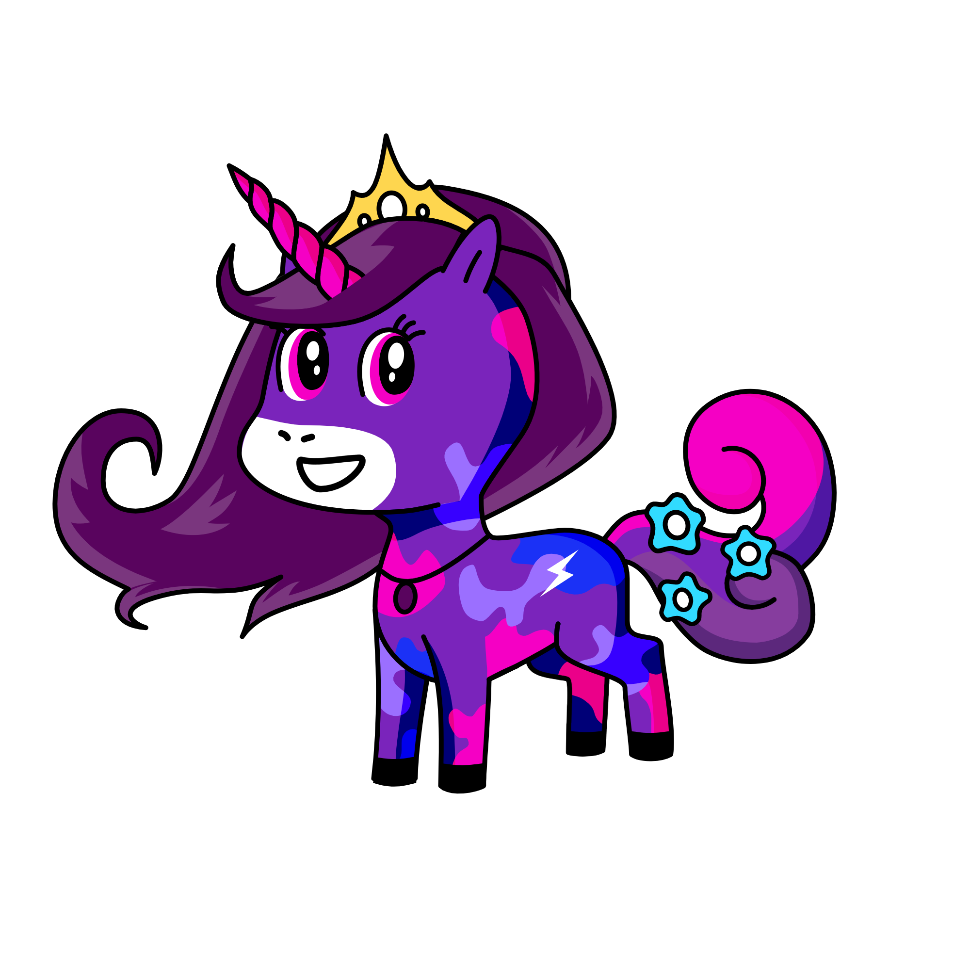 Sparkle , the unicorn