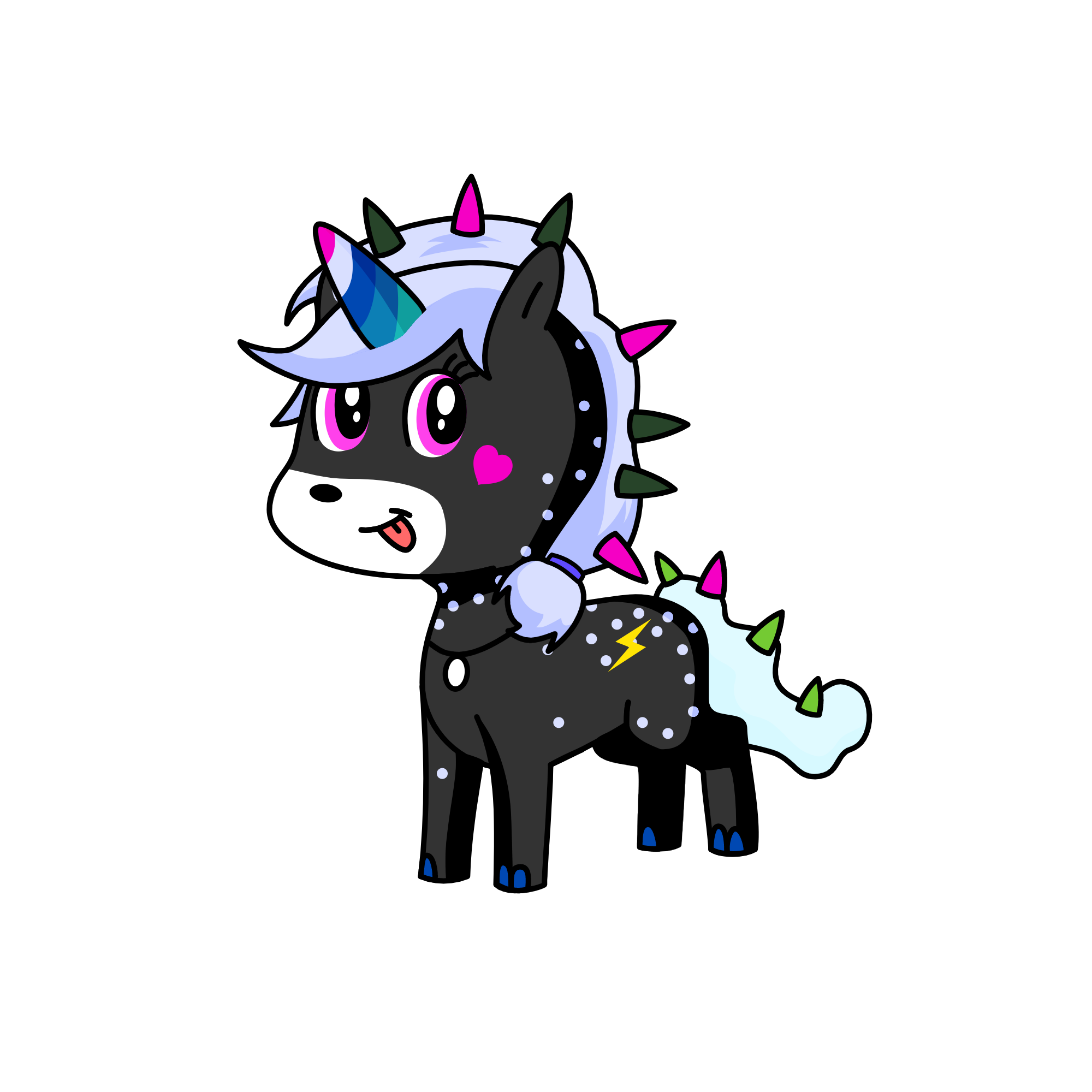 Ponçik, the unicorn