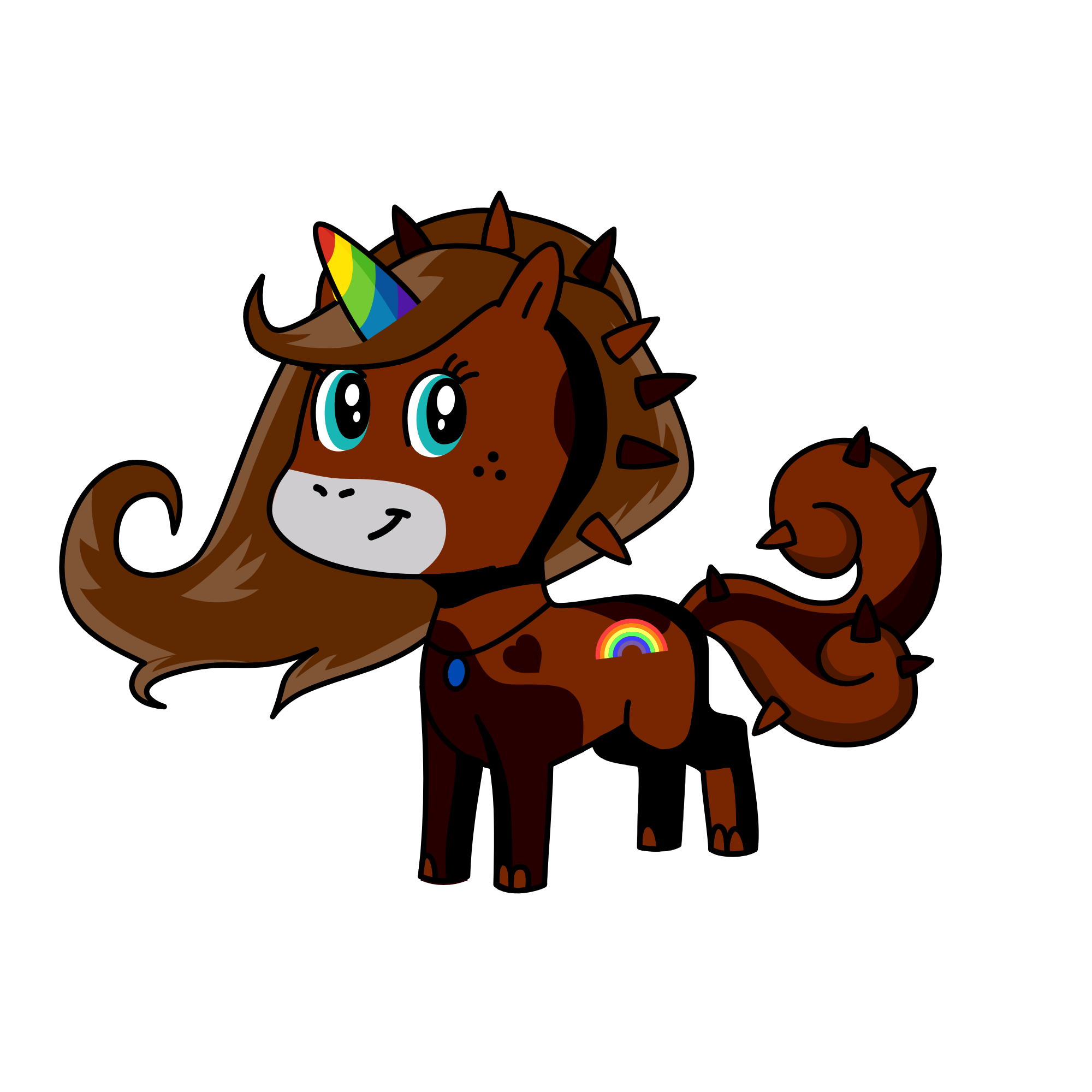 Ice cream, the unicorn
