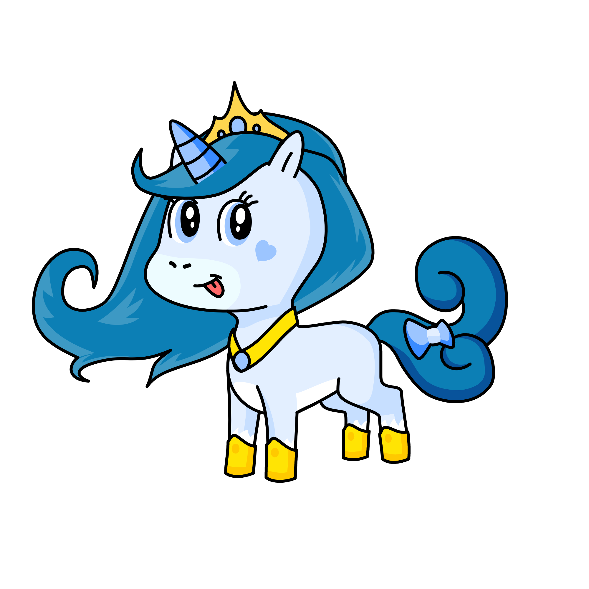 Queen of Winter, the unicorn