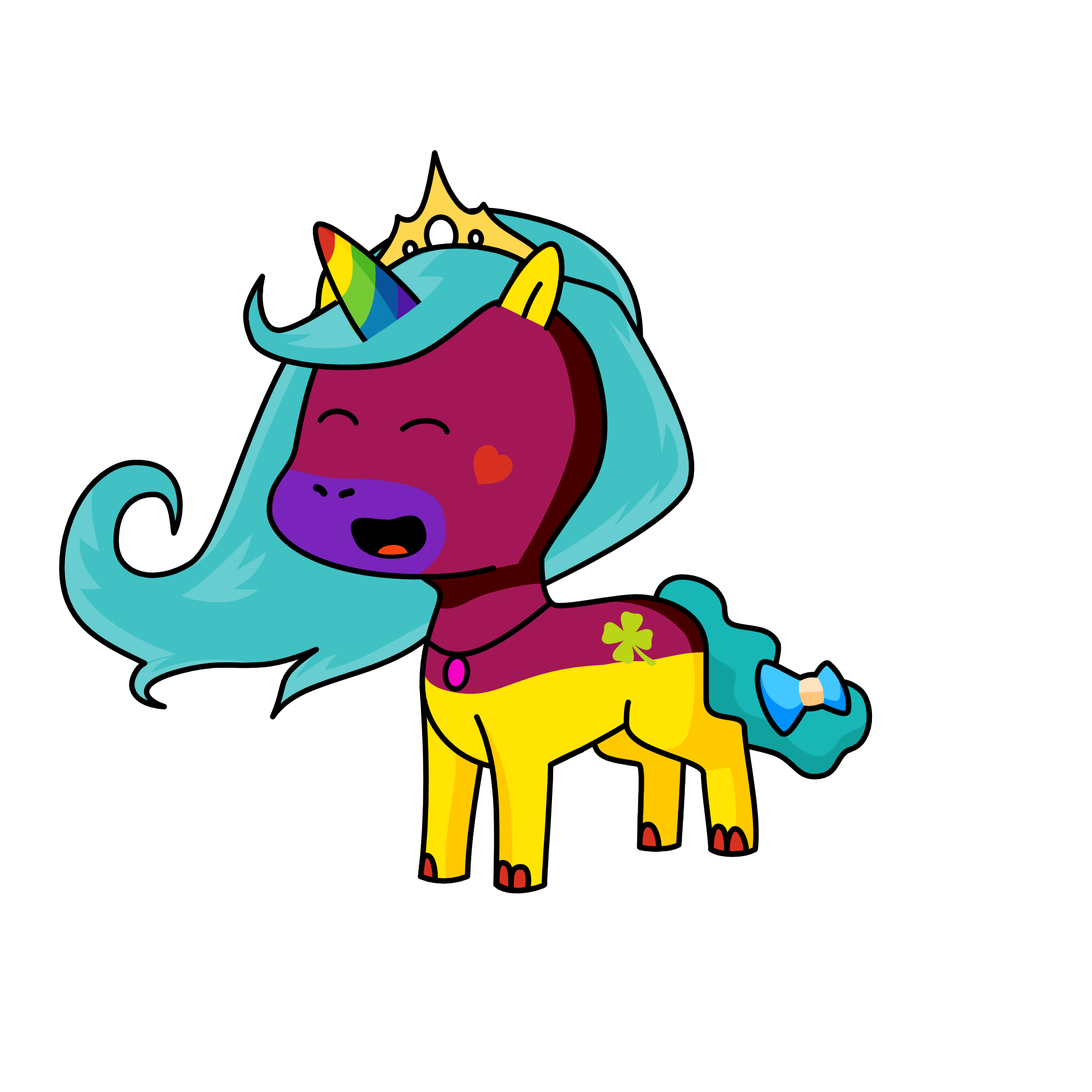 genial, the unicorn