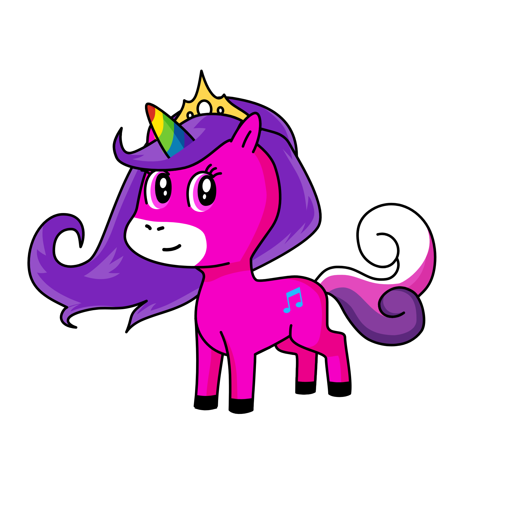 corazon flor, the unicorn