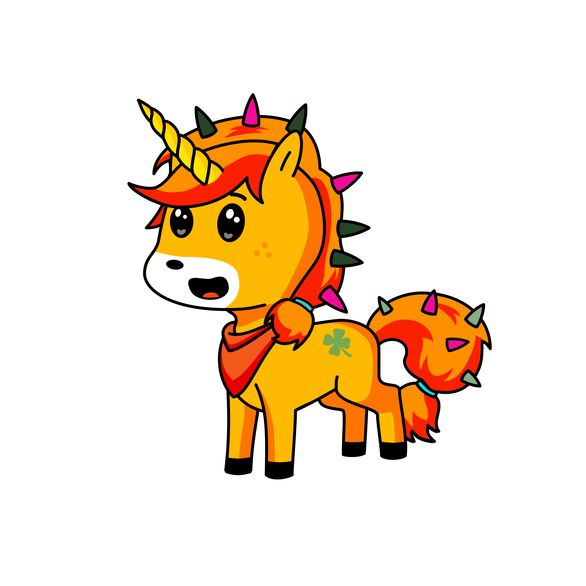 Apple jack, the unicorn