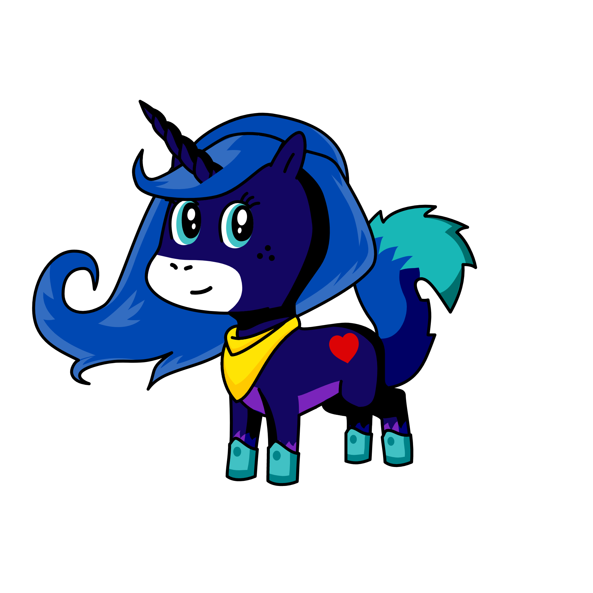 Maviş, the unicorn