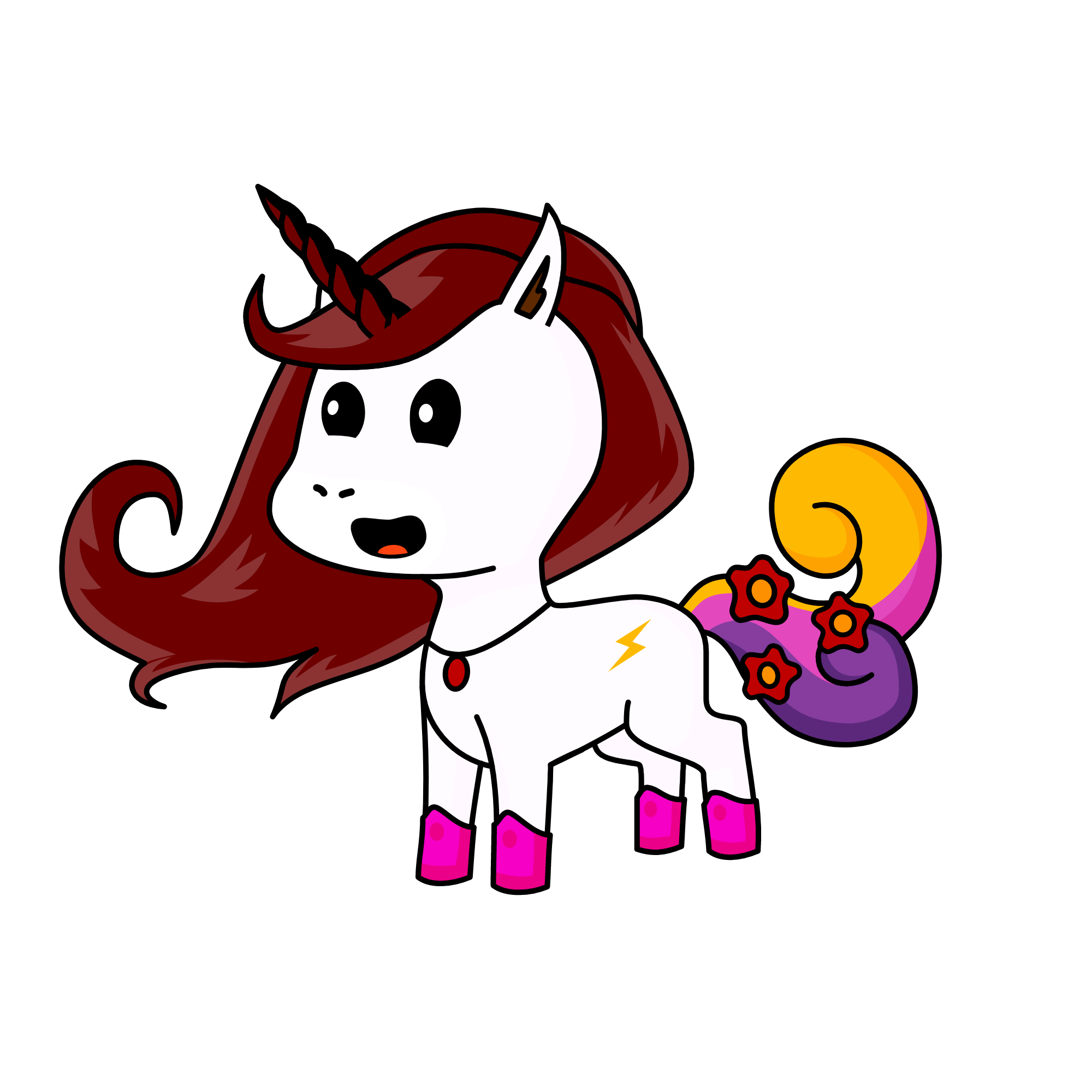 speedy, the unicorn