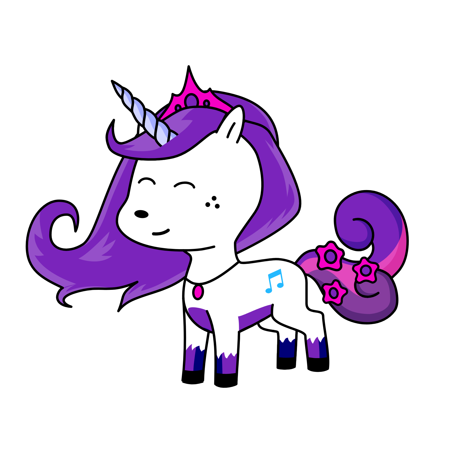 Twilight sparkle, the unicorn