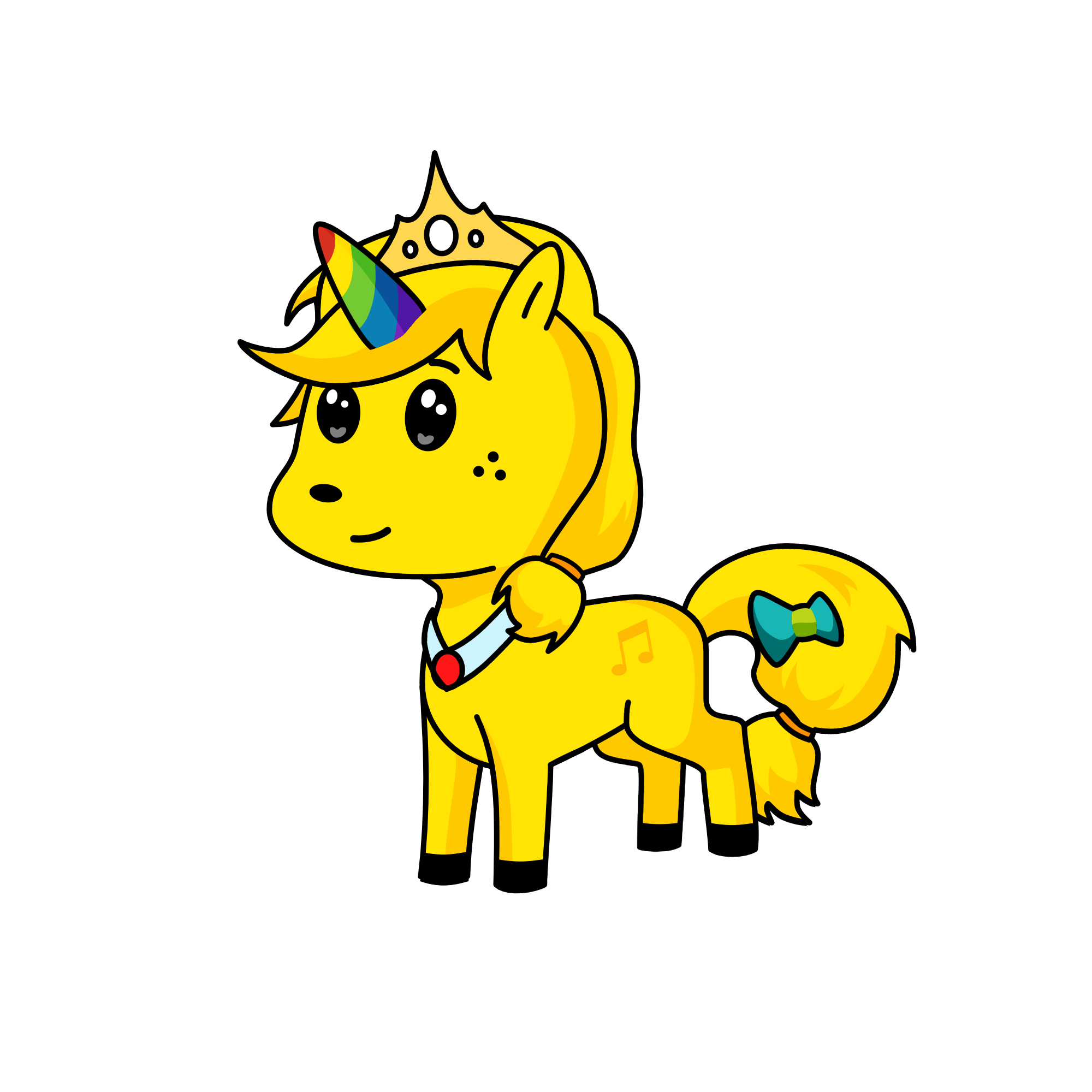Princess tiggy , the unicorn