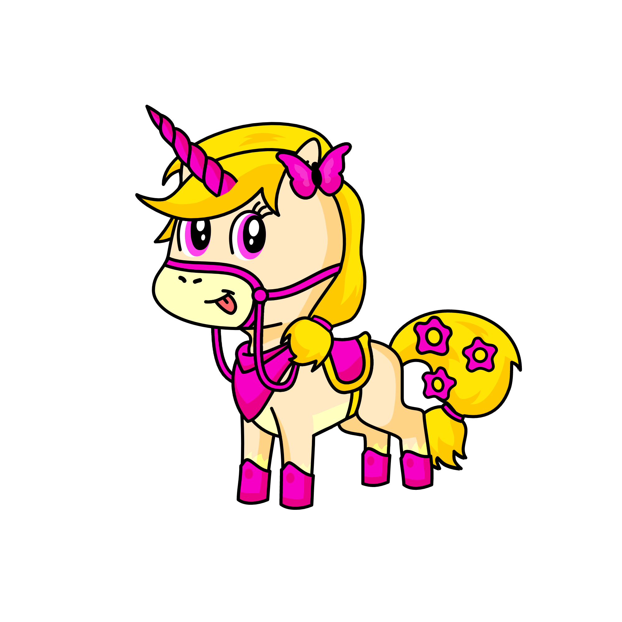 pinkie pie, the unicorn