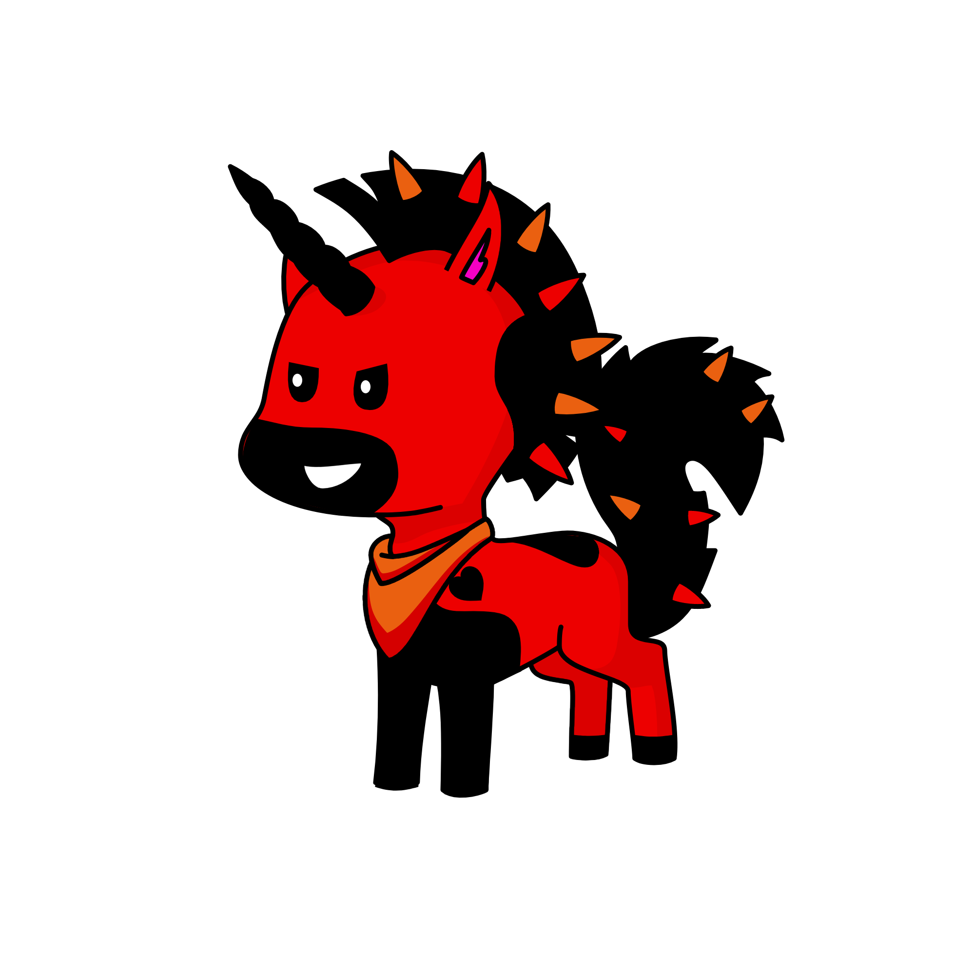 demon, the unicorn