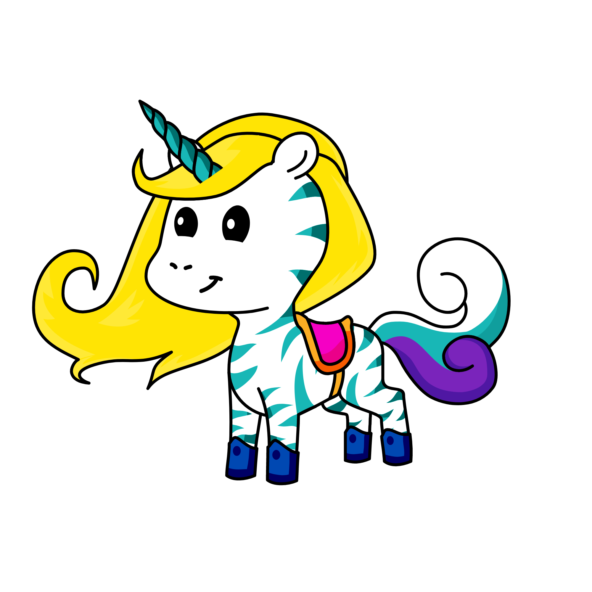 Snowy, the unicorn