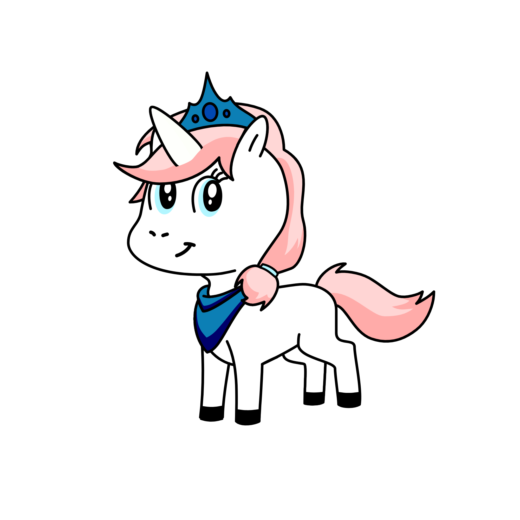 I AM AN UGLY UNICORN!!!!!, the unicorn