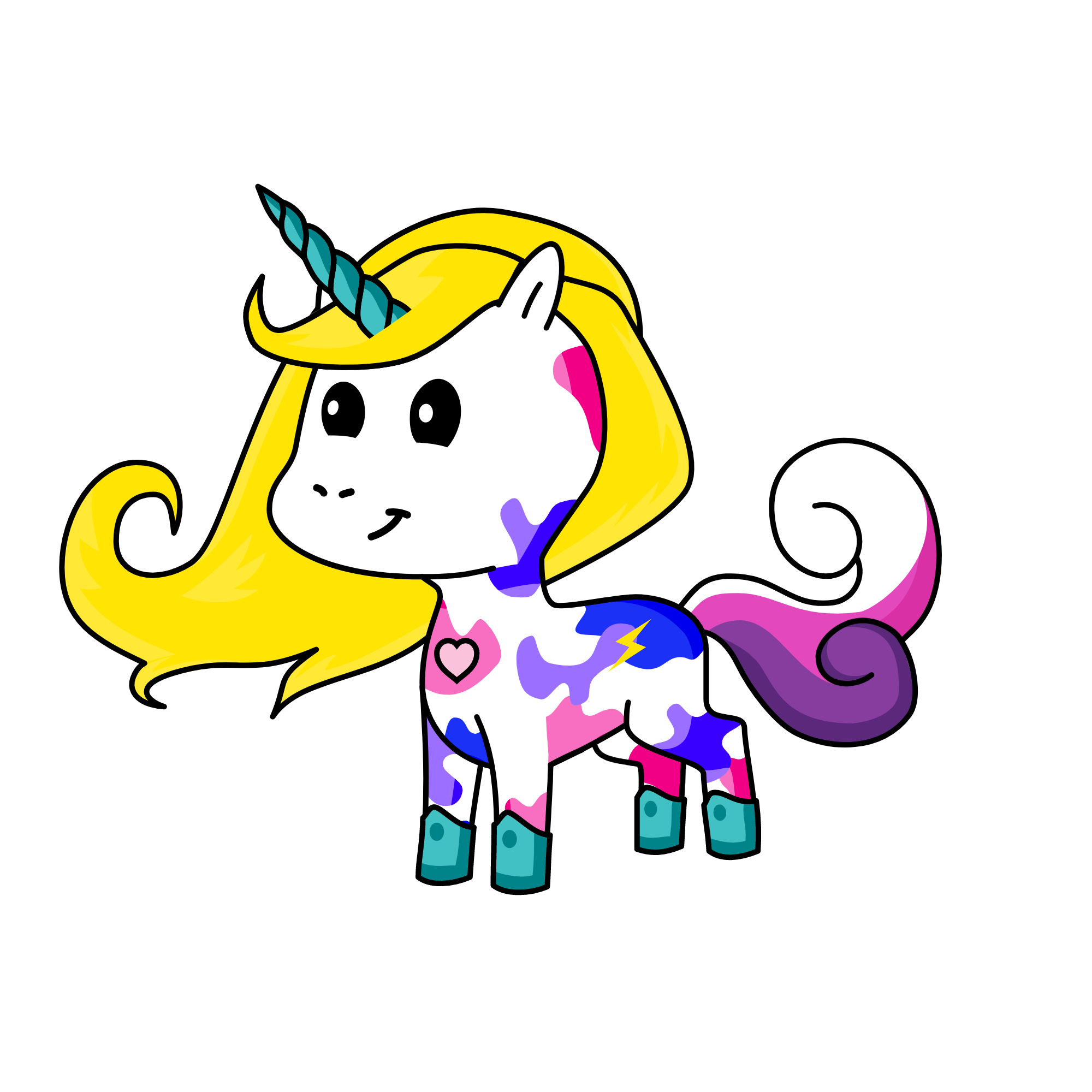 Sprinkles, the unicorn