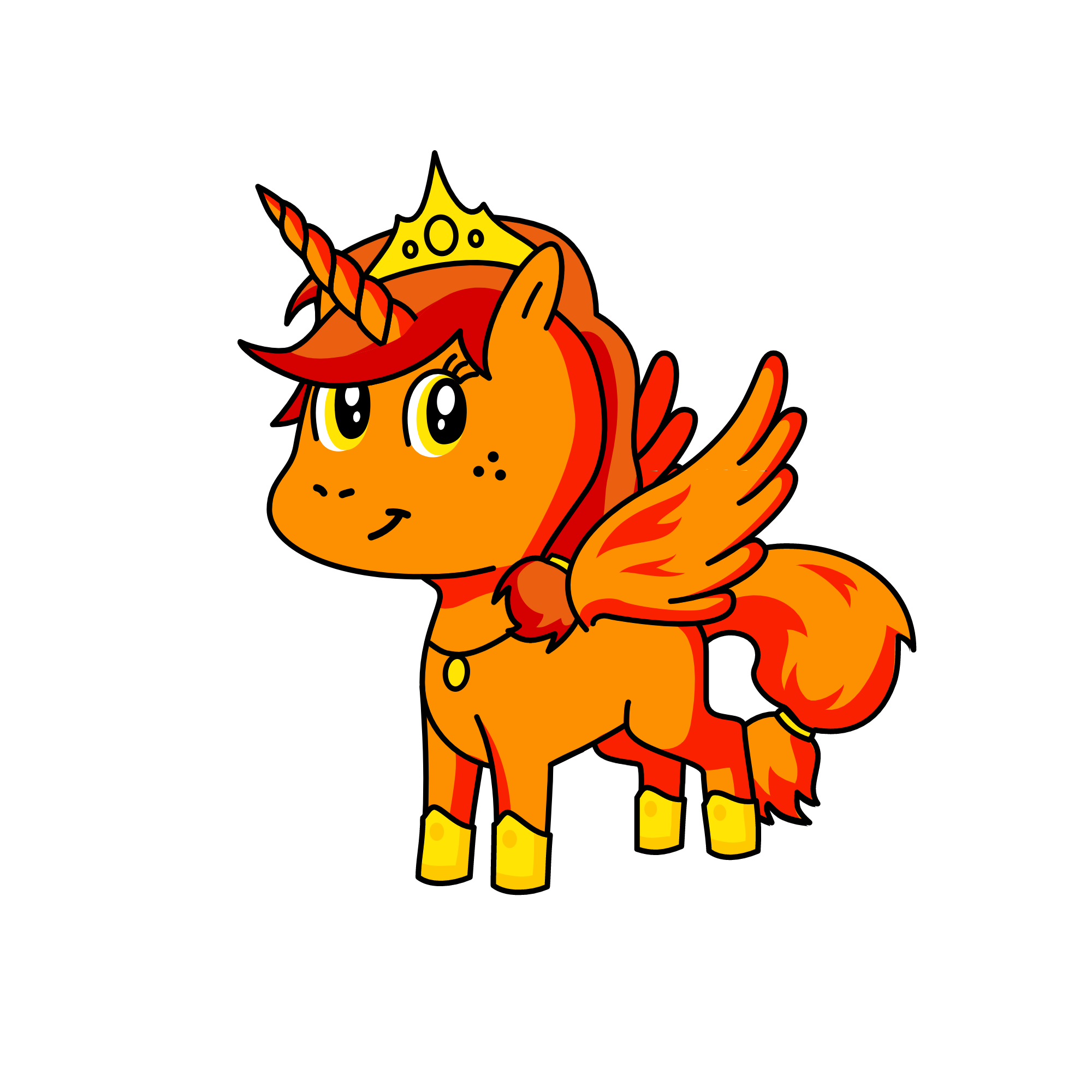 sun, the unicorn