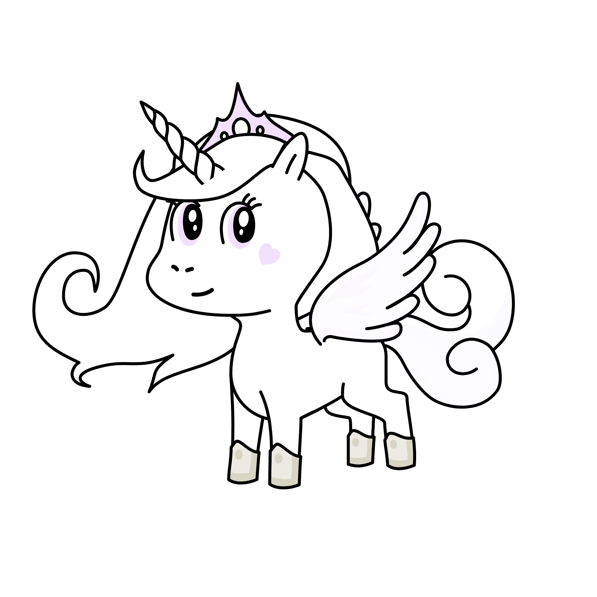Queen of wind, the unicorn