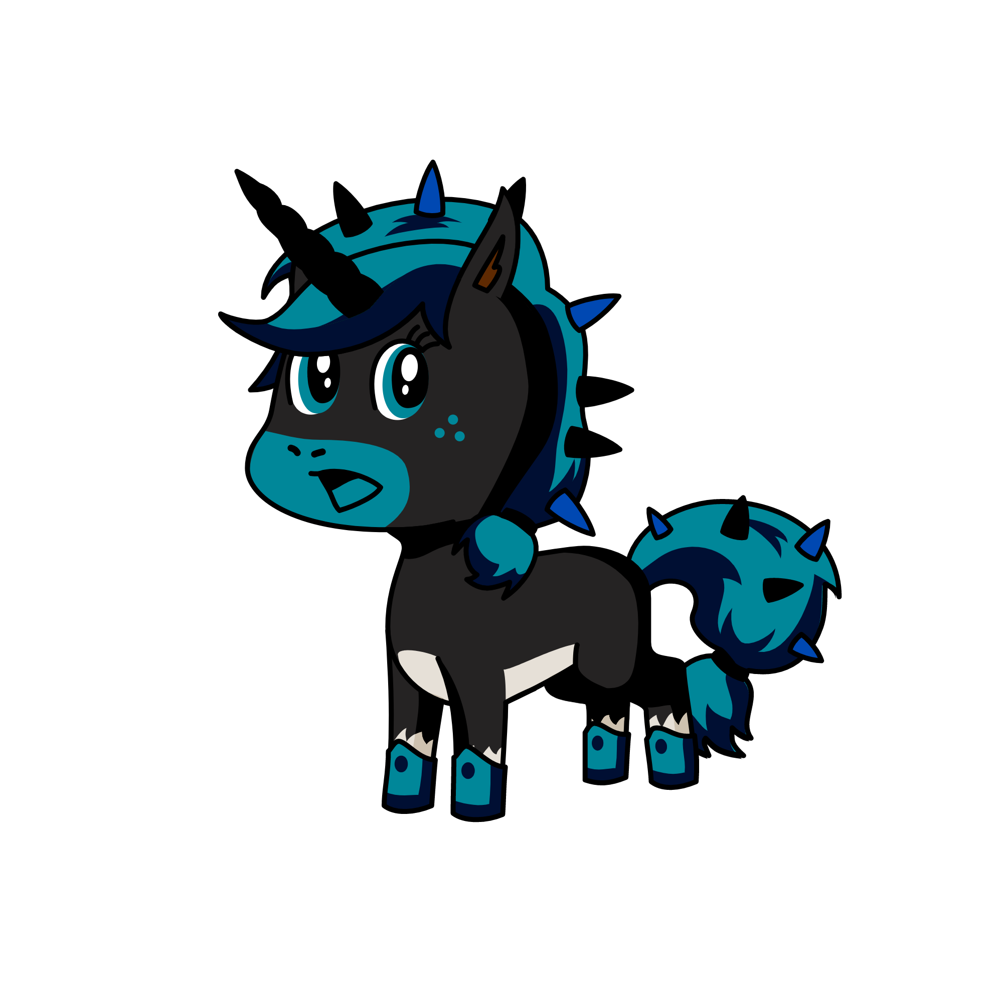 Pixie, the unicorn