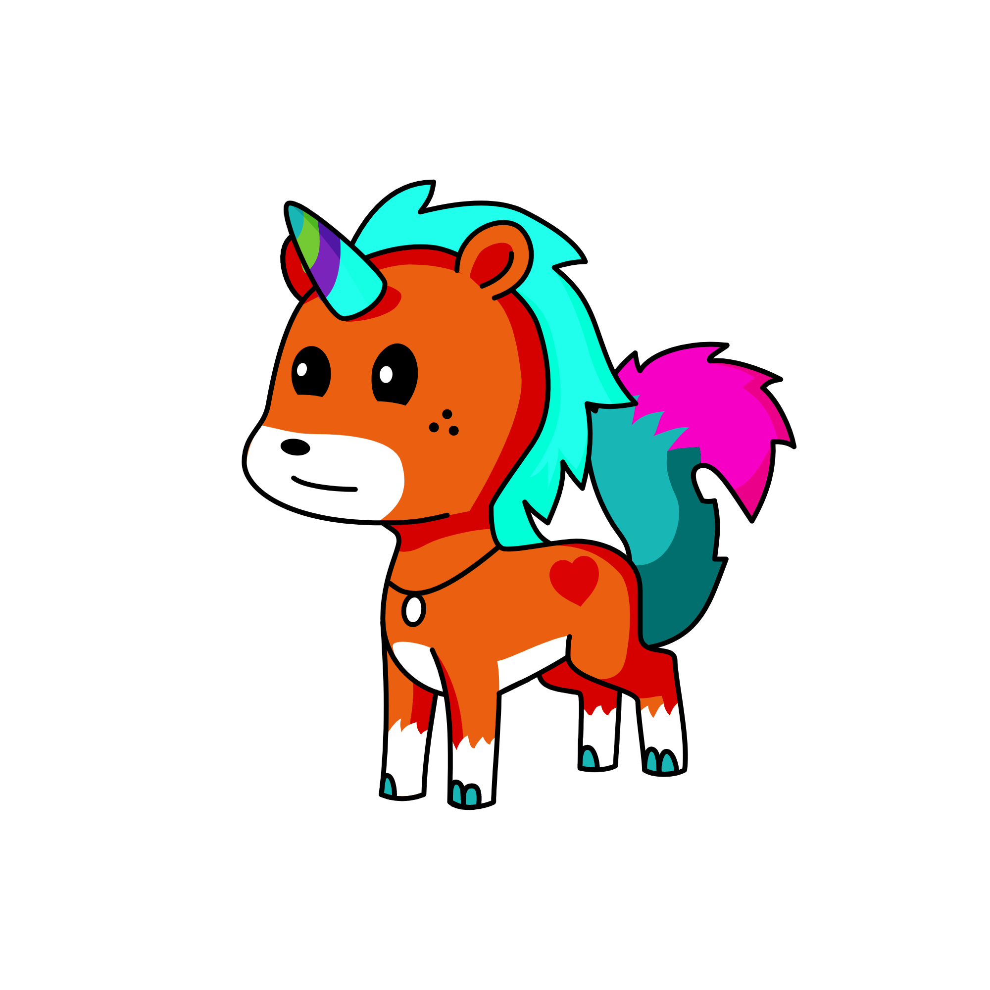Emily G, the unicorn