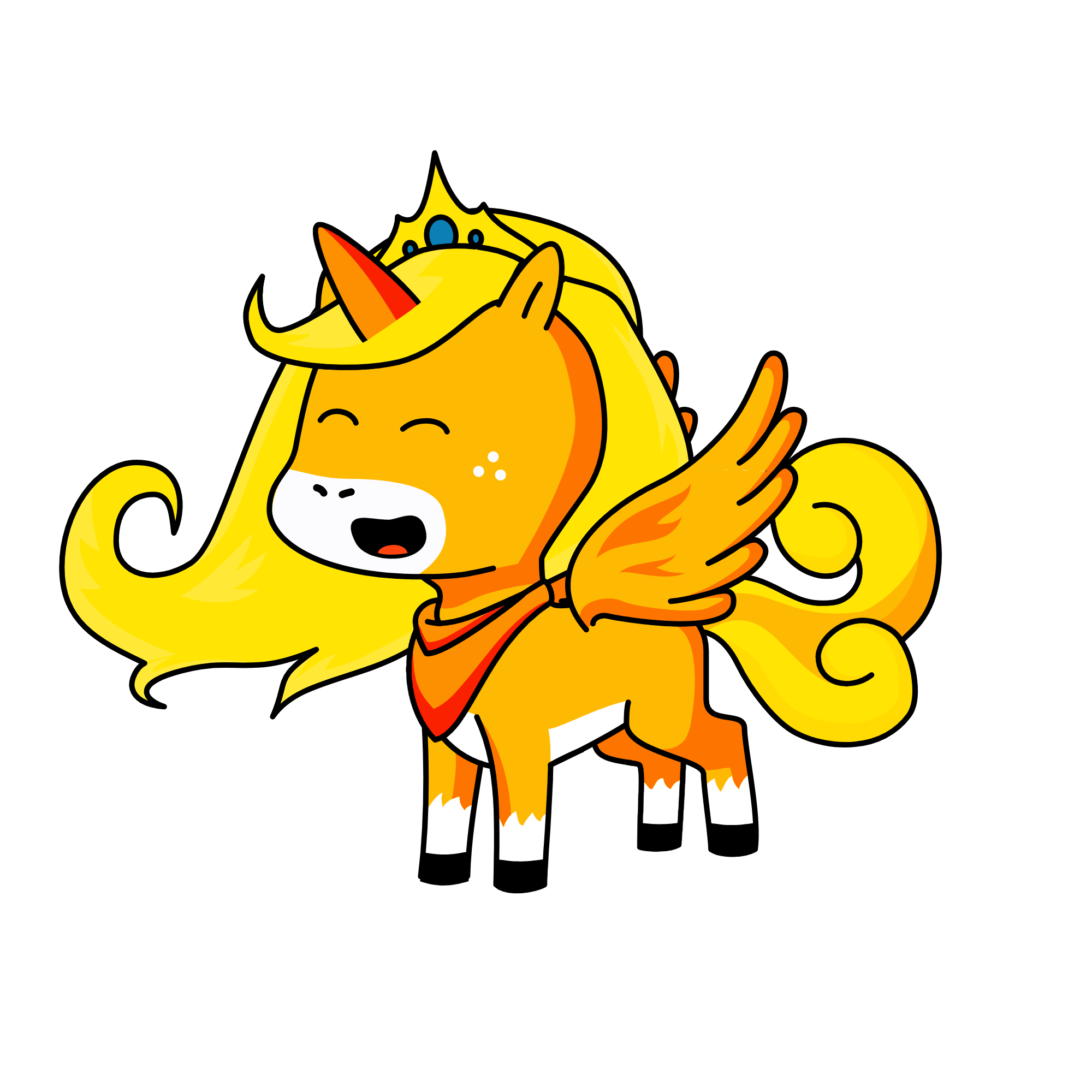 Light, the unicorn