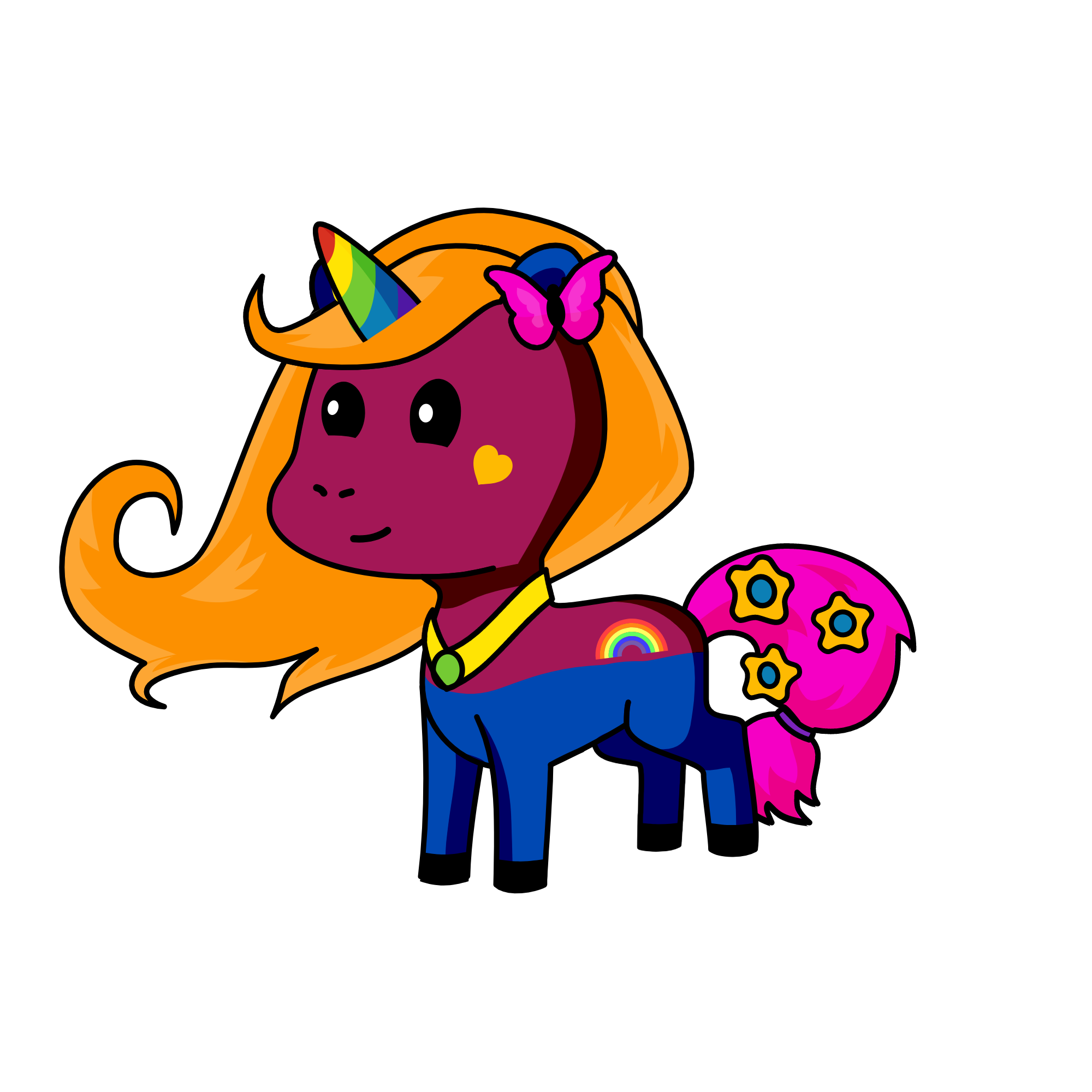 pumpkin, the unicorn