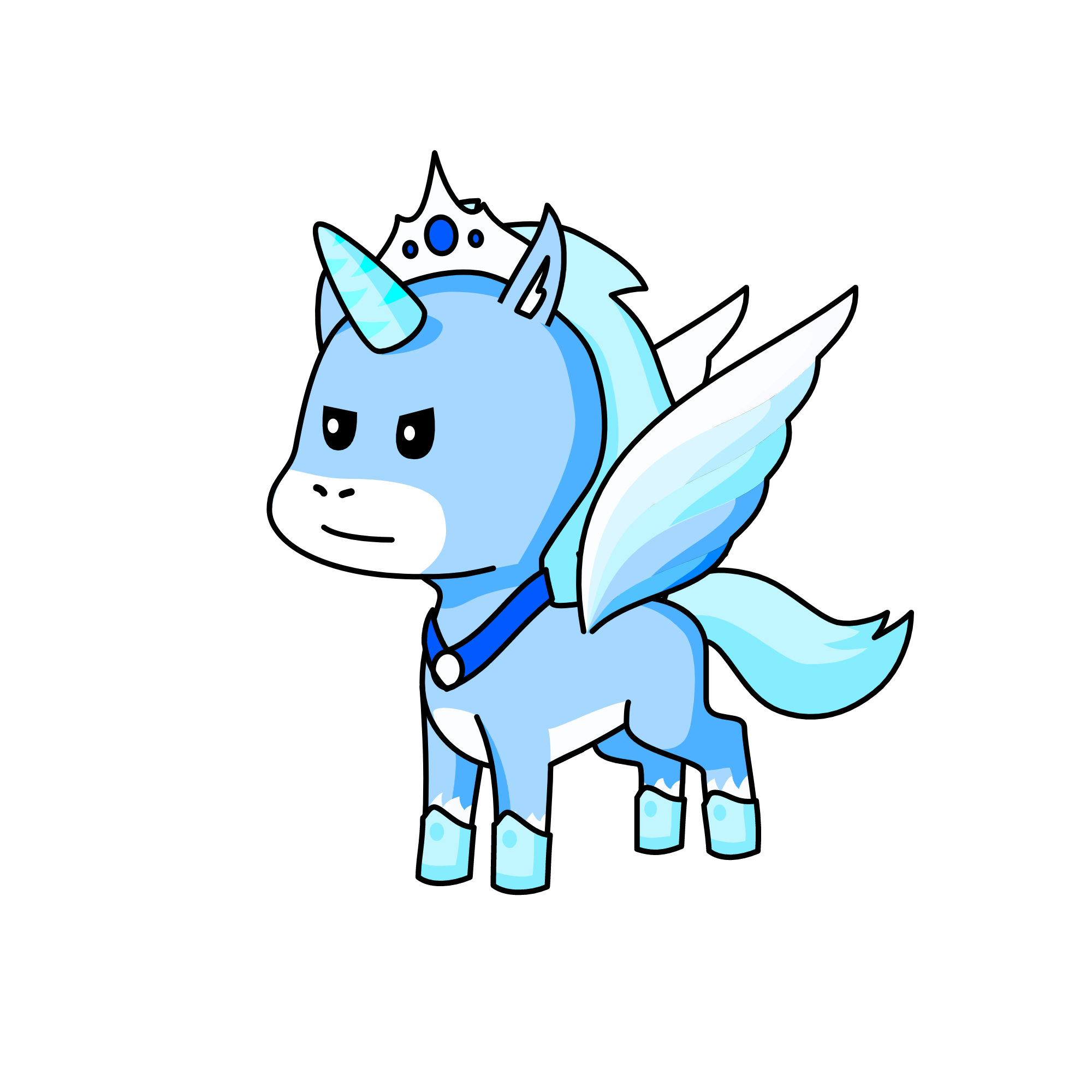 Queen Frost, the unicorn
