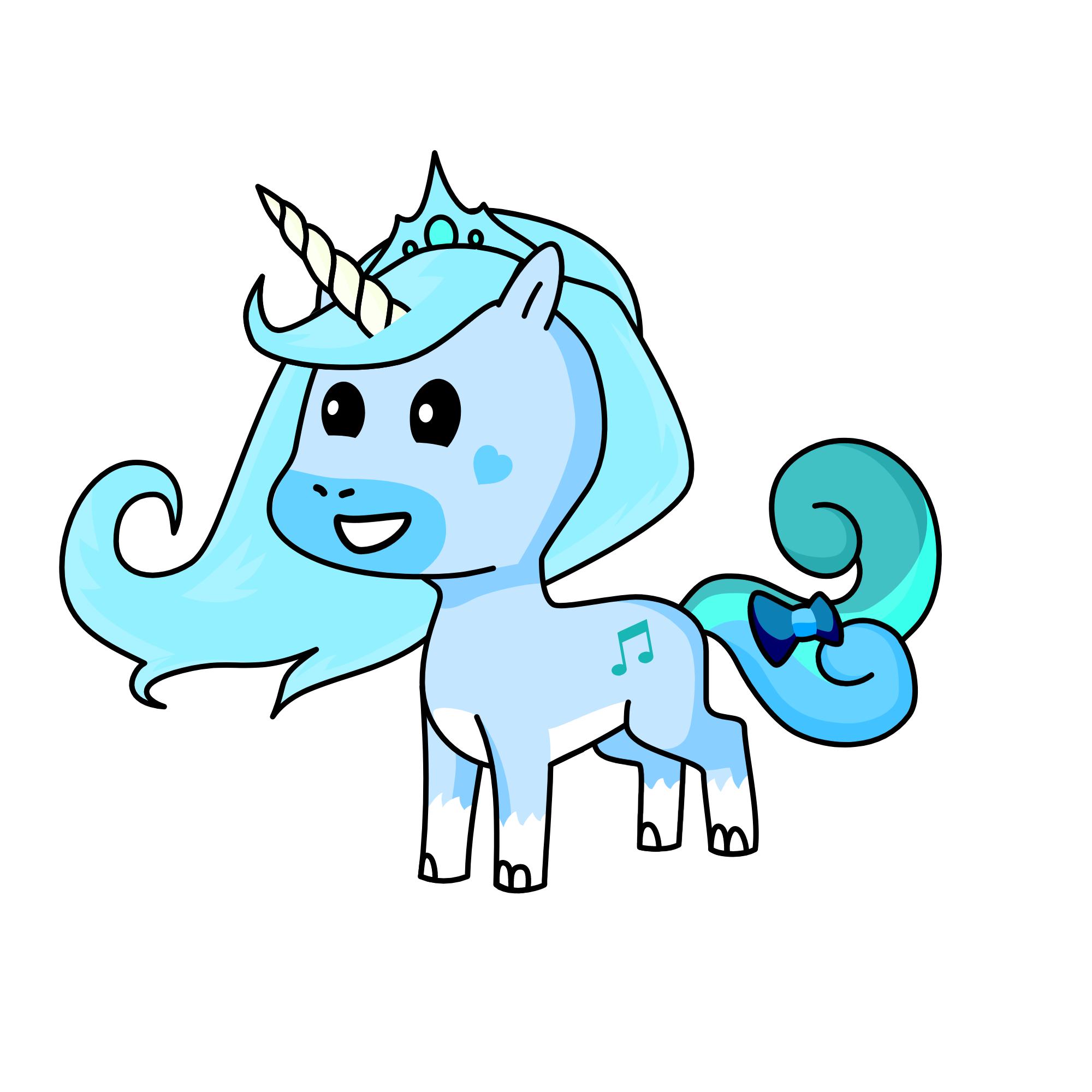 Icey, the unicorn