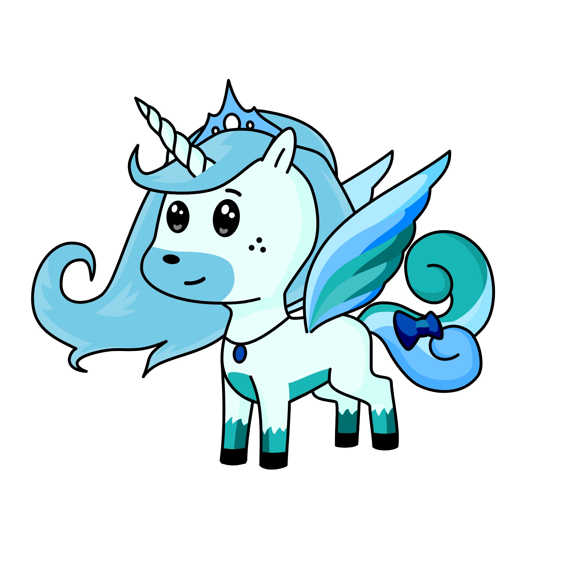 Glacier , the unicorn