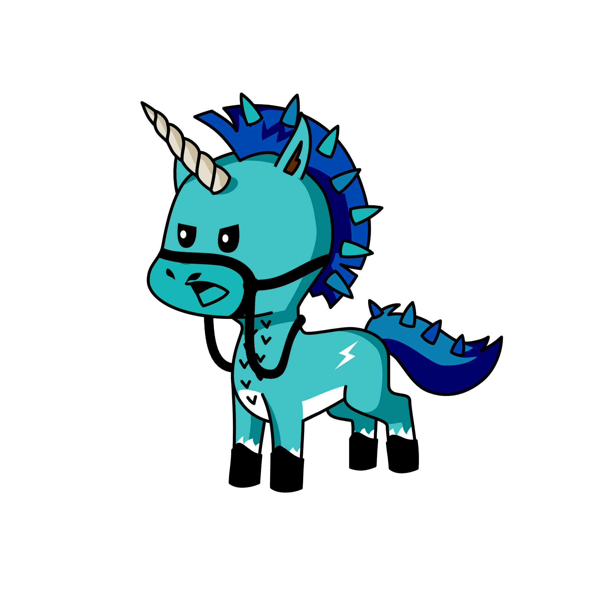 fight, the unicorn