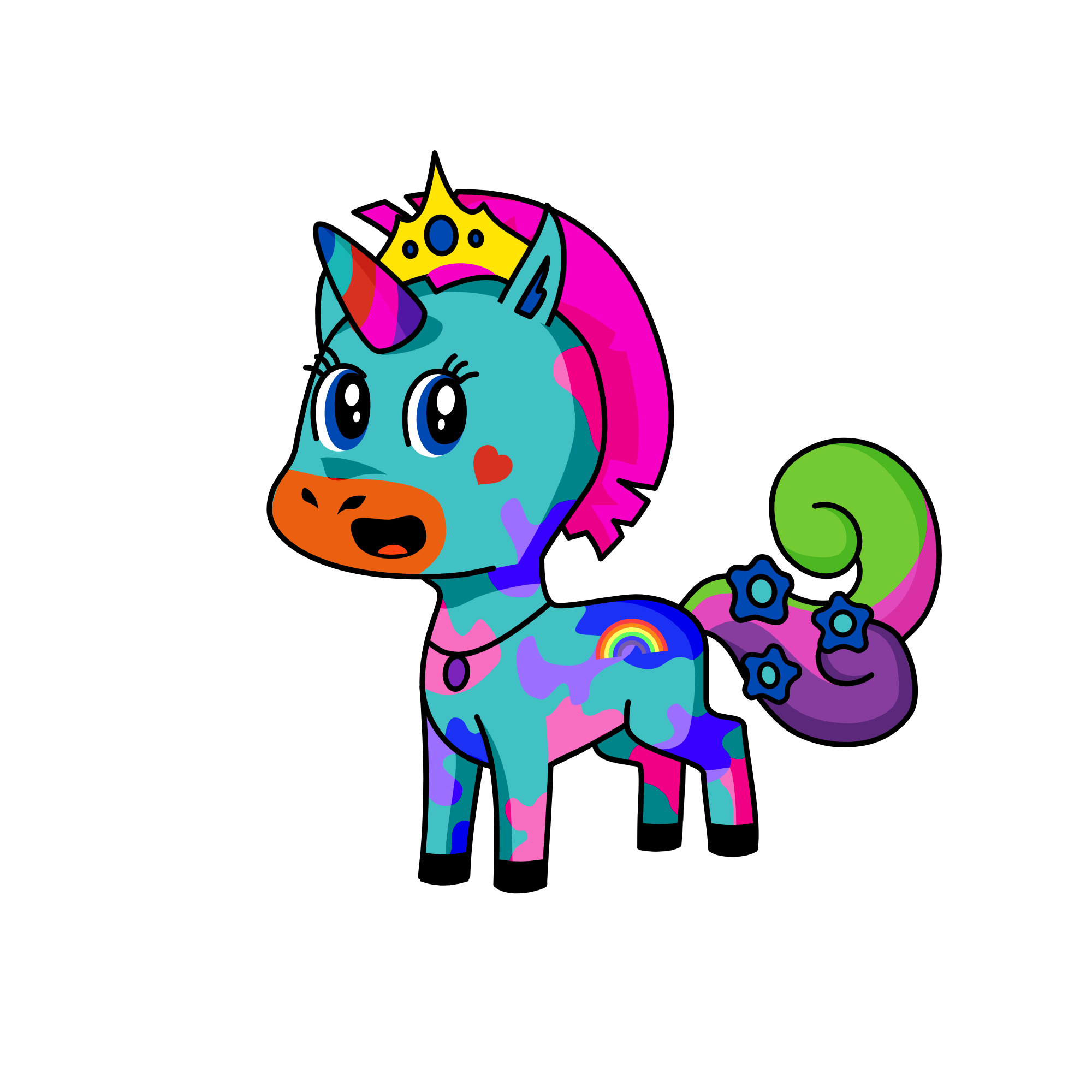 Kamea, the unicorn