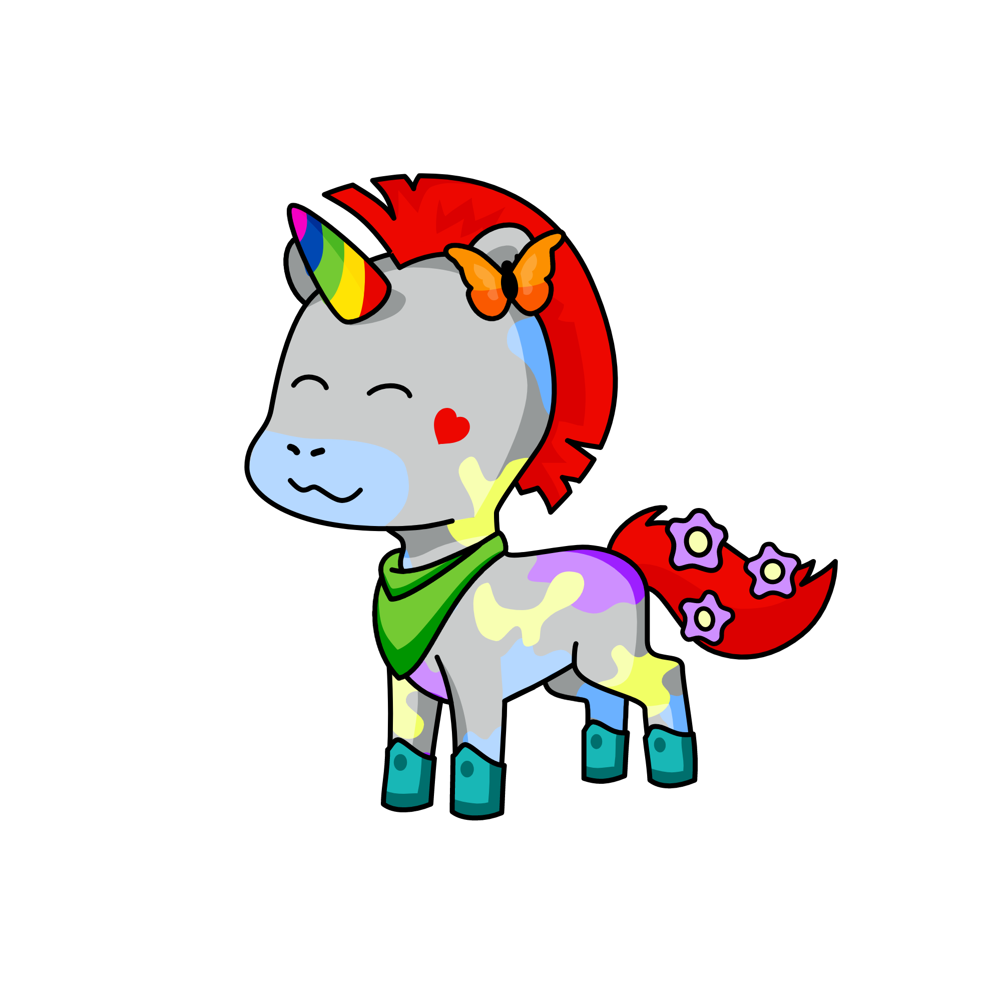 Flurry, the unicorn
