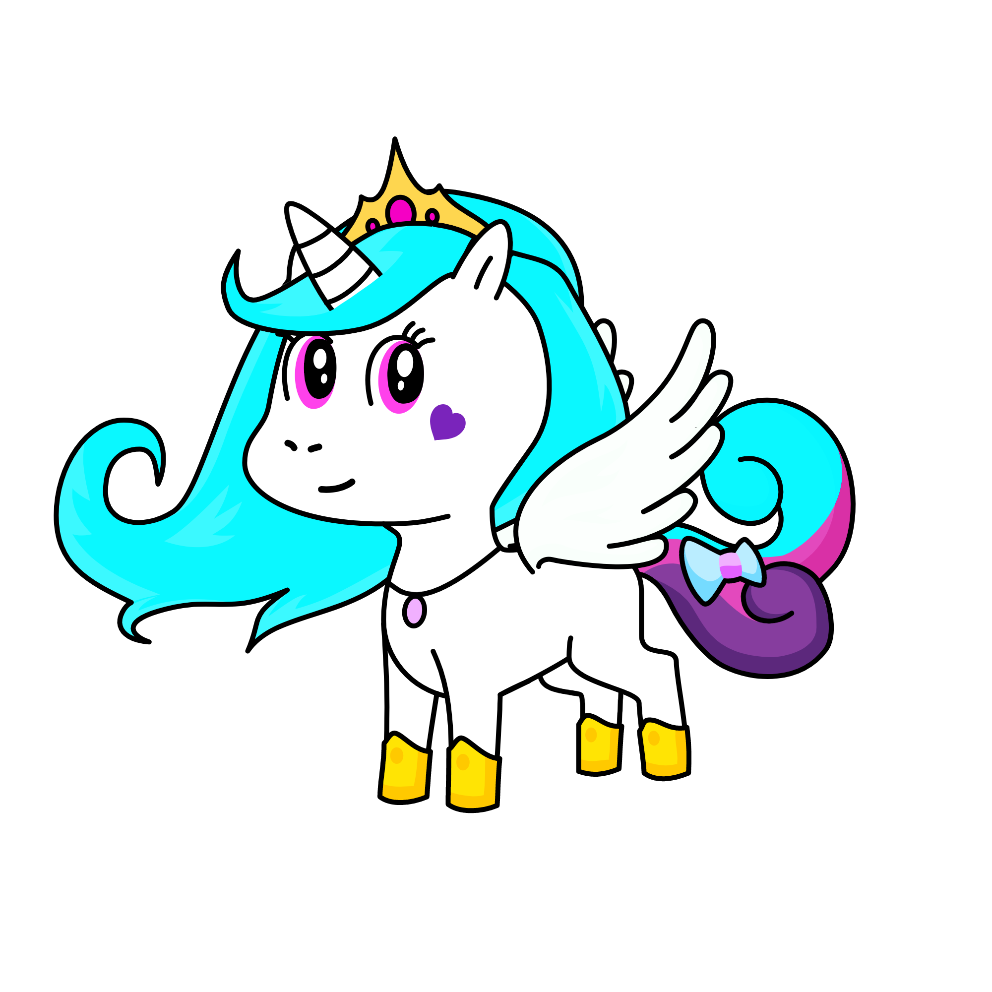 Queen of Alicorns, the unicorn