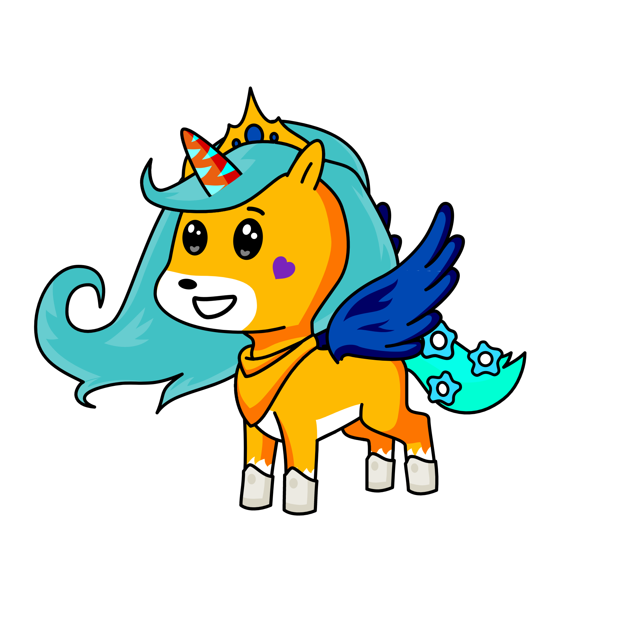 sunny, the unicorn