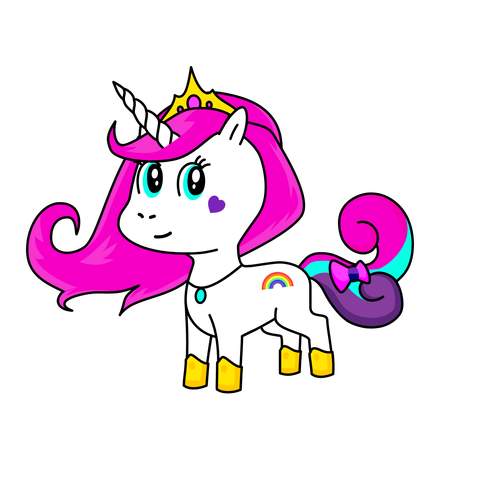 Queen of Unicorns, the unicorn