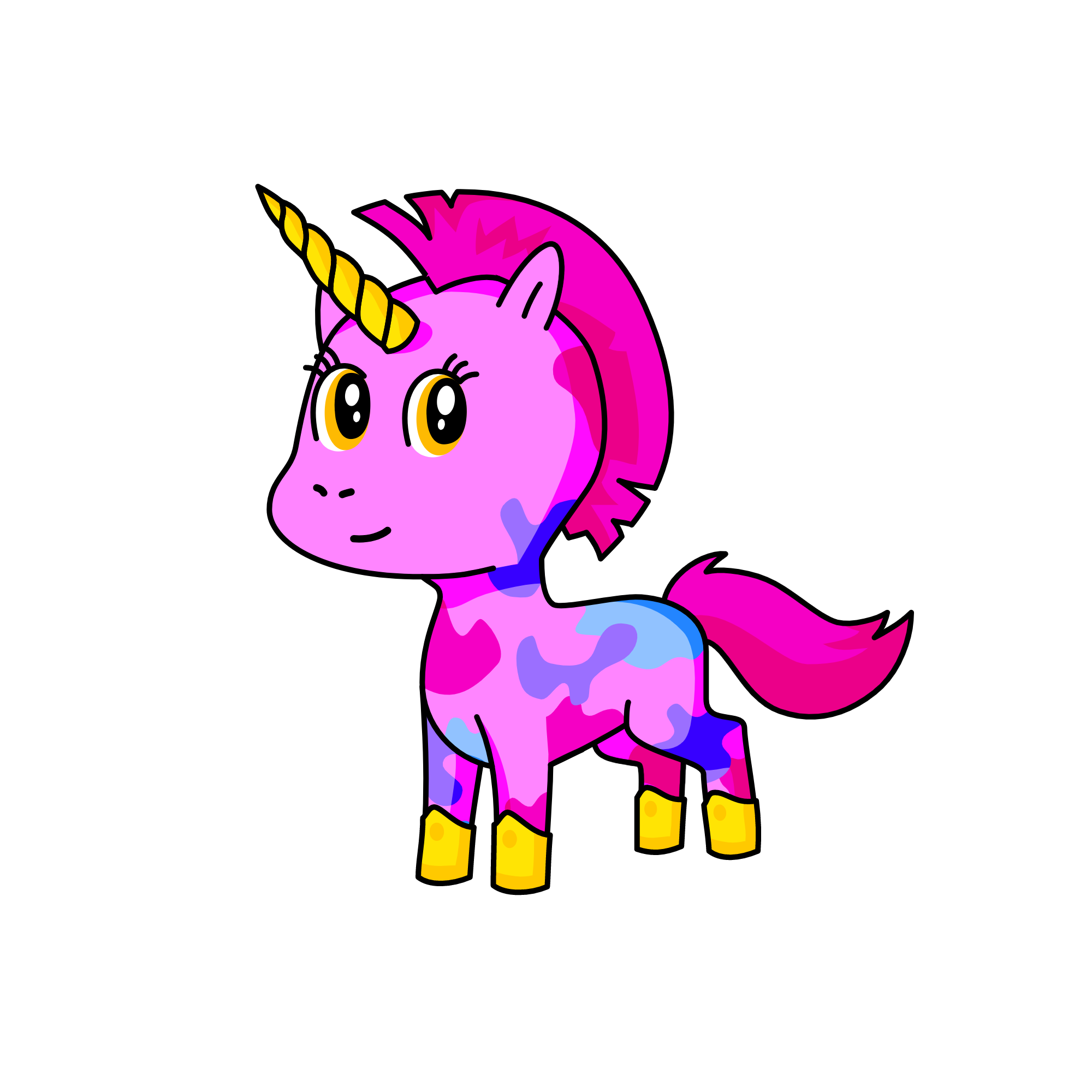 Fantasia Beanie boo, the unicorn