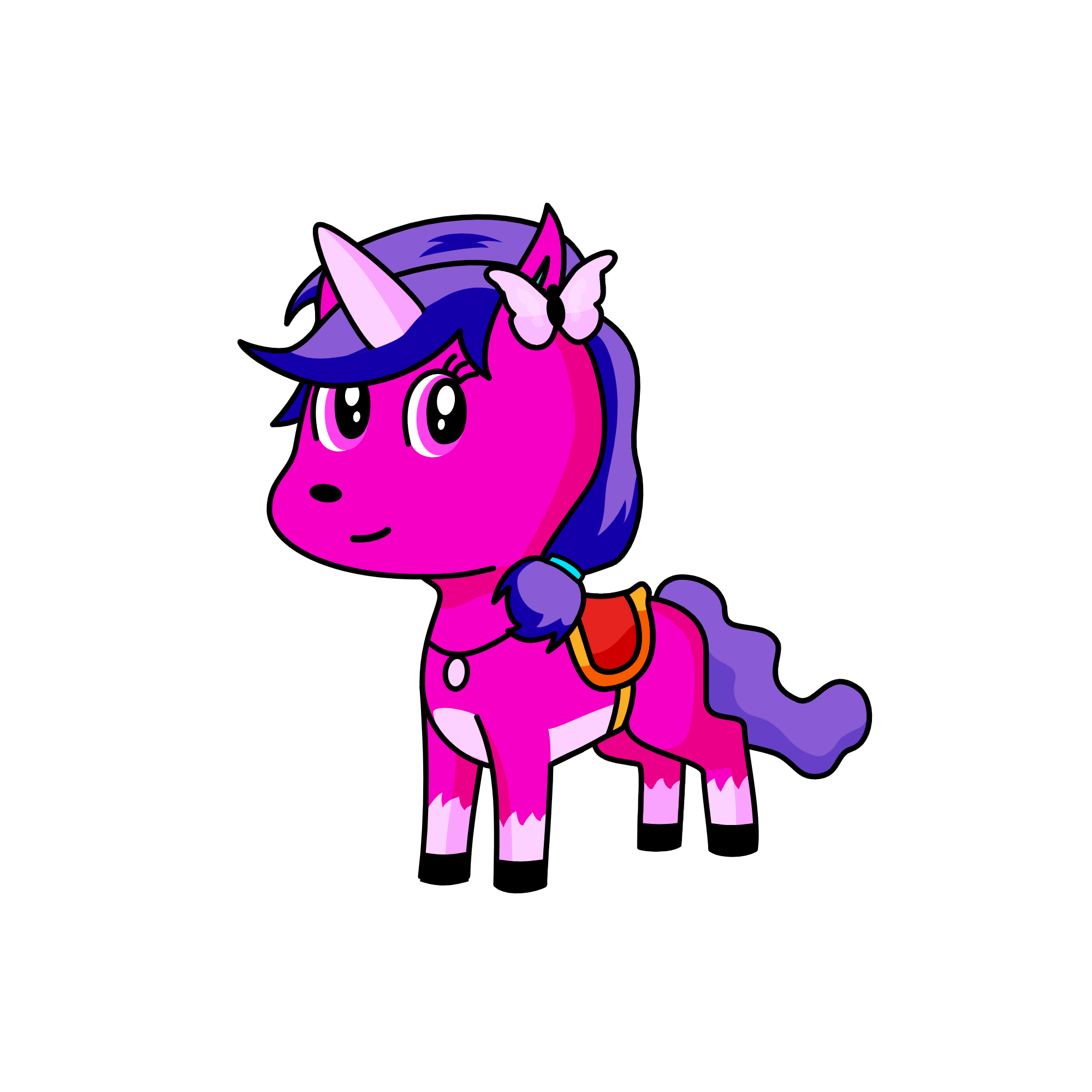 cotton candy, the unicorn