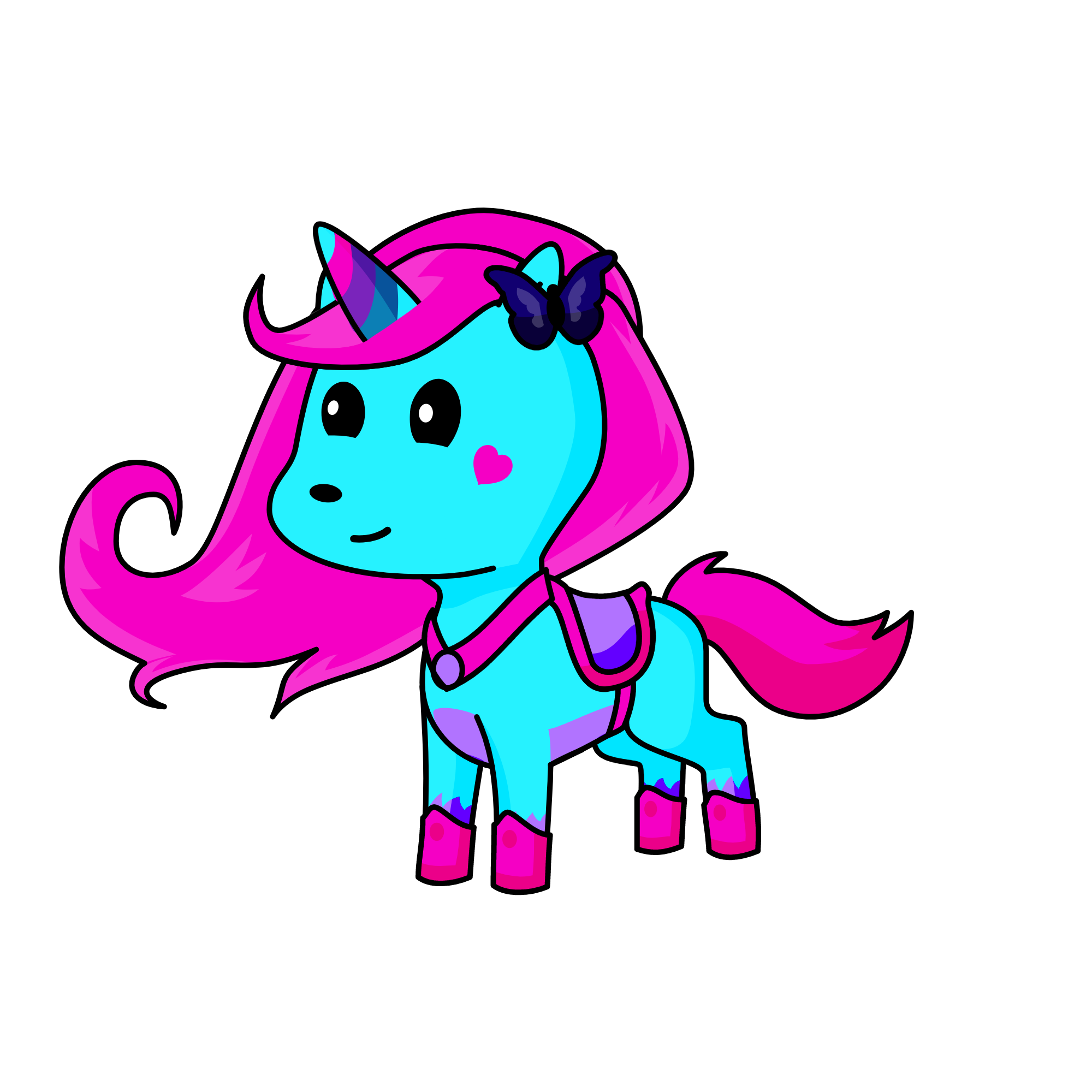 lilac, the unicorn