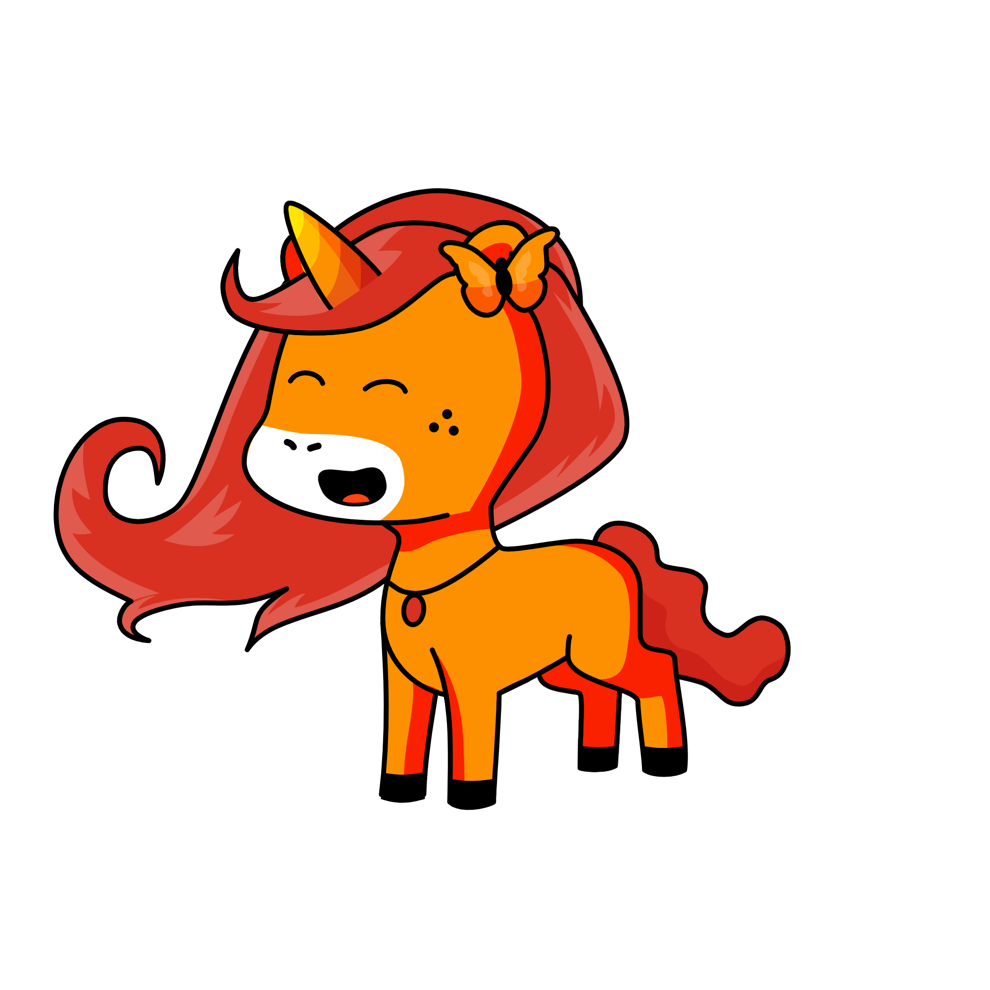 fire, the unicorn