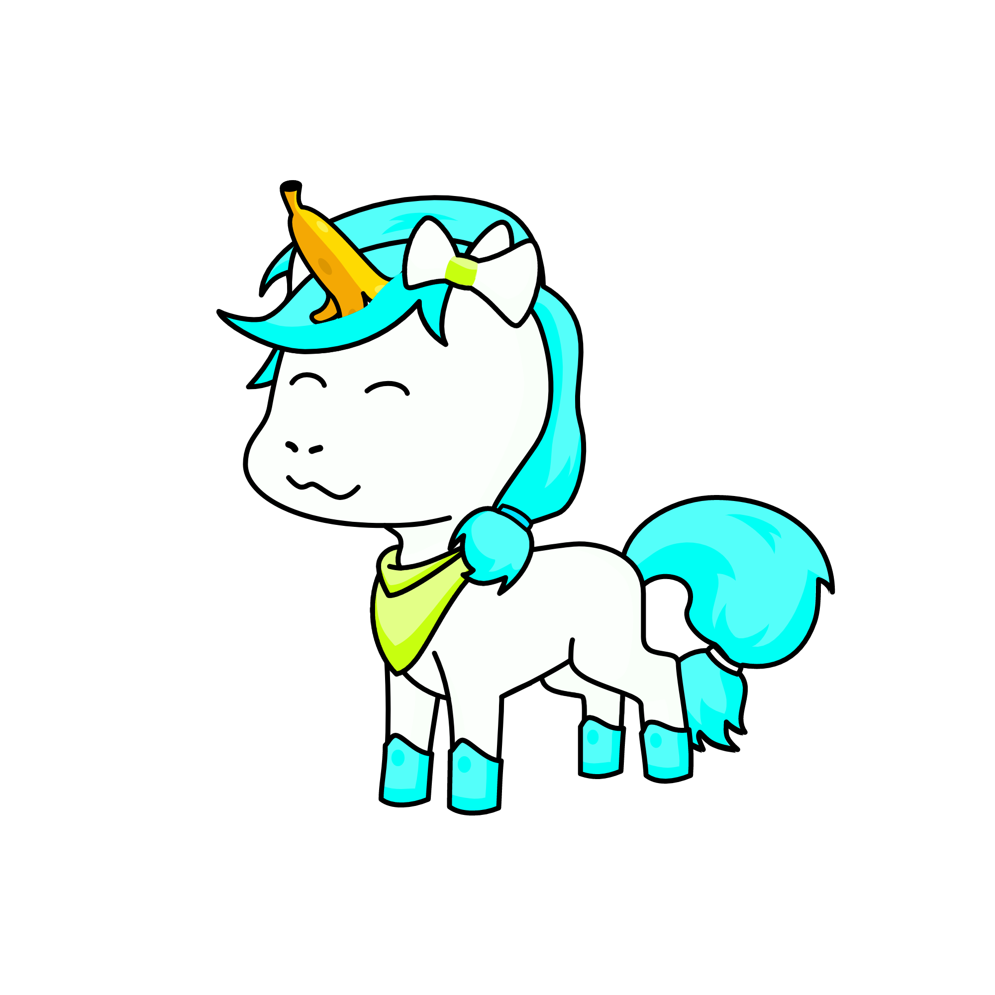 Trixy the princess of the trick kingdom, the unicorn