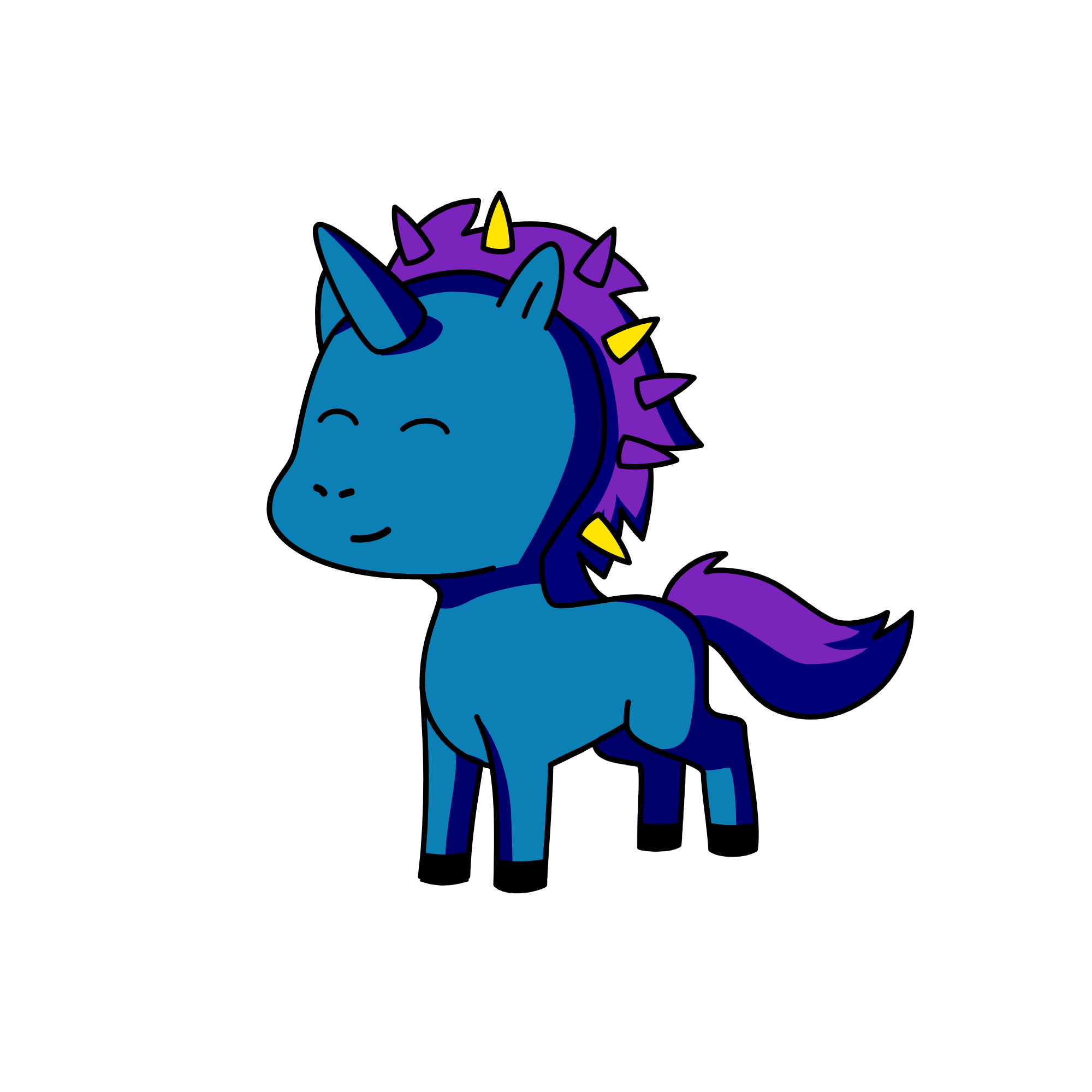 Frisk, the unicorn