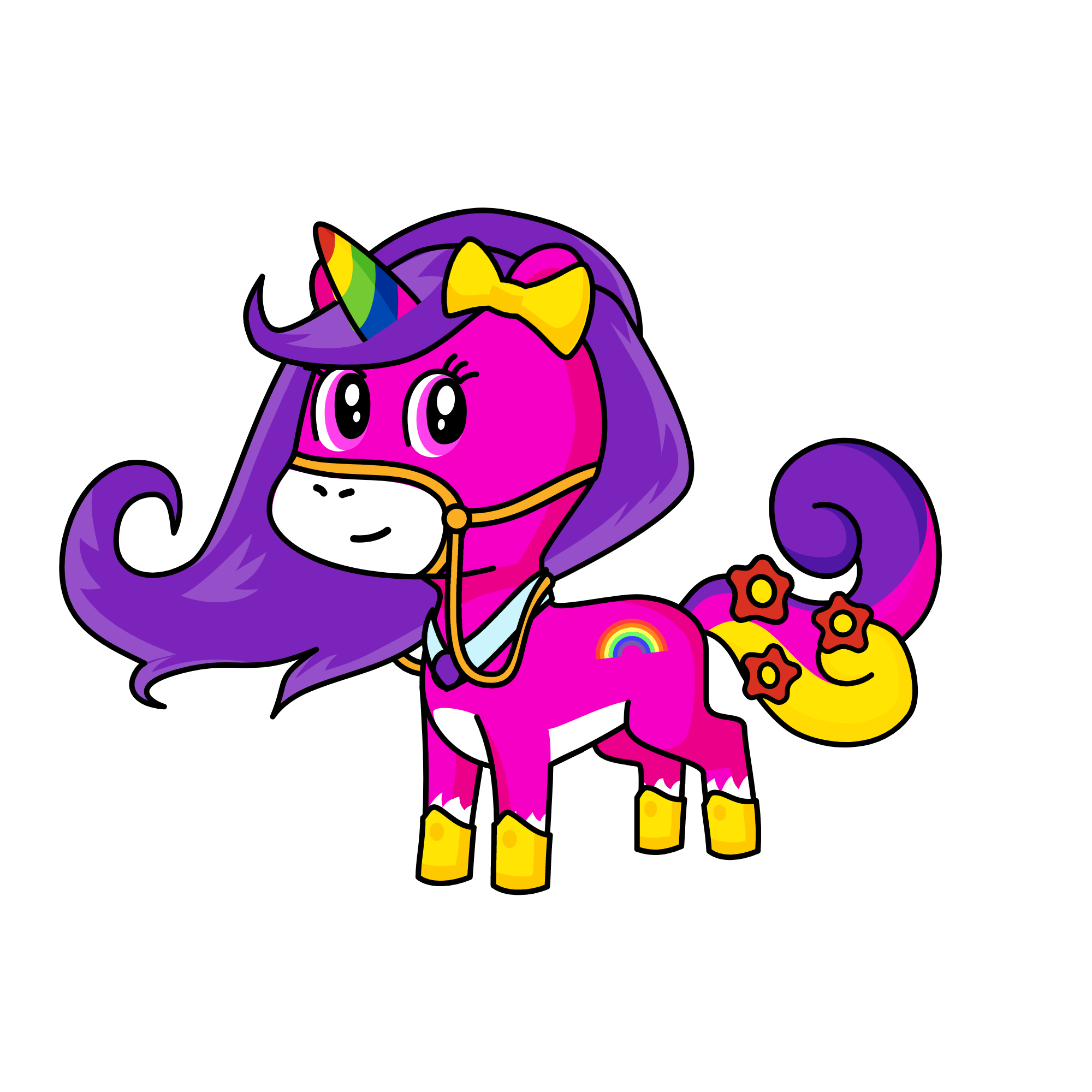 Puffy, the unicorn
