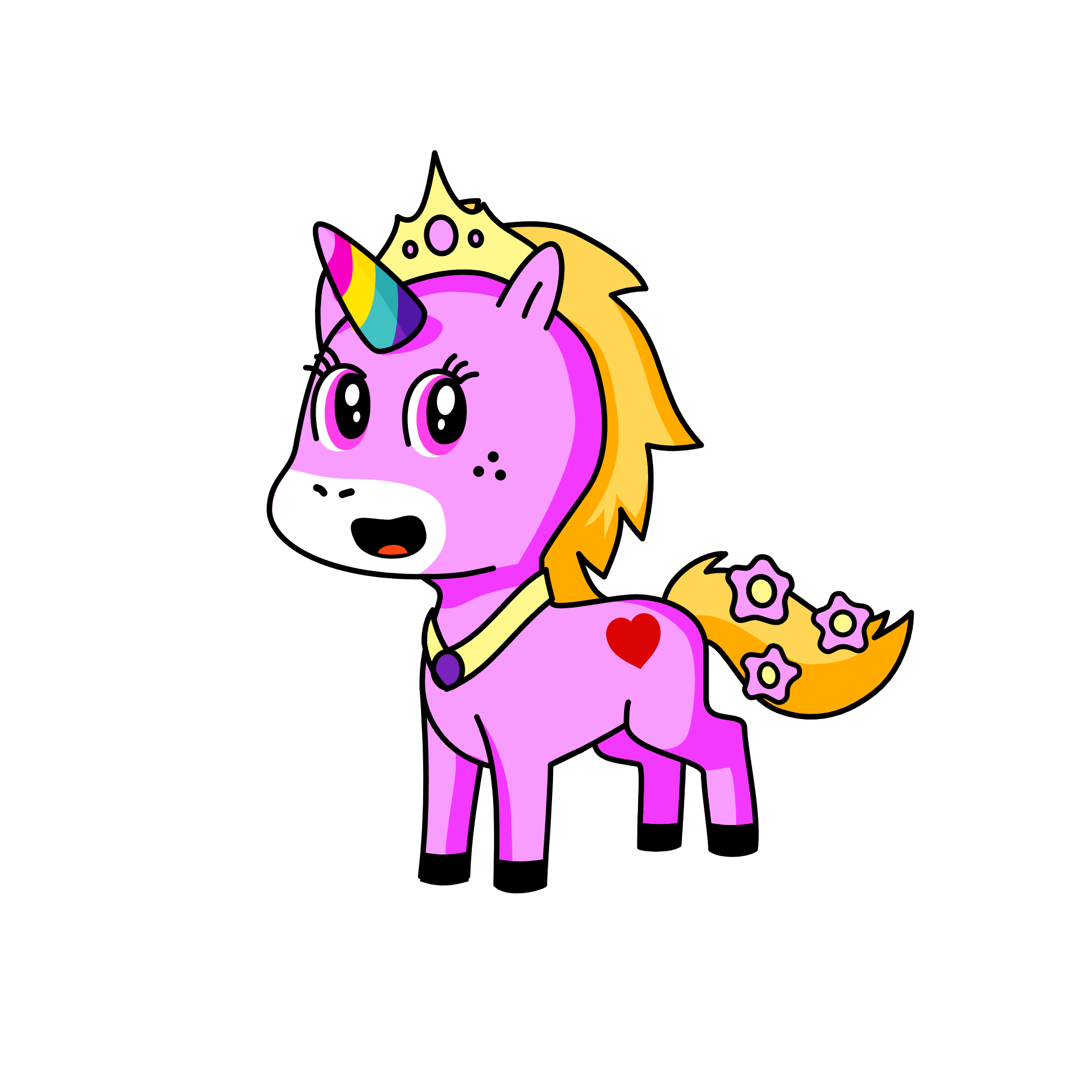 my first uni, the unicorn