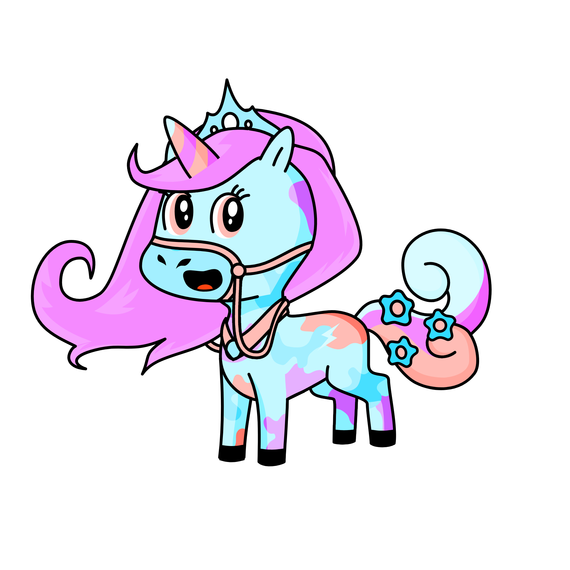 cloudfall, the unicorn