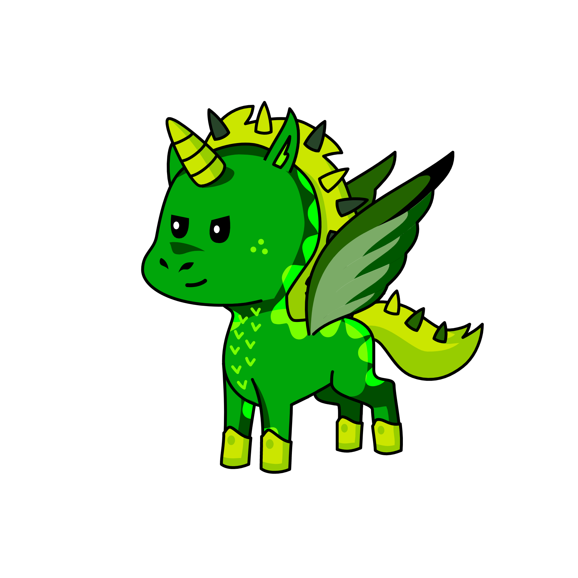 Dracon, the unicorn