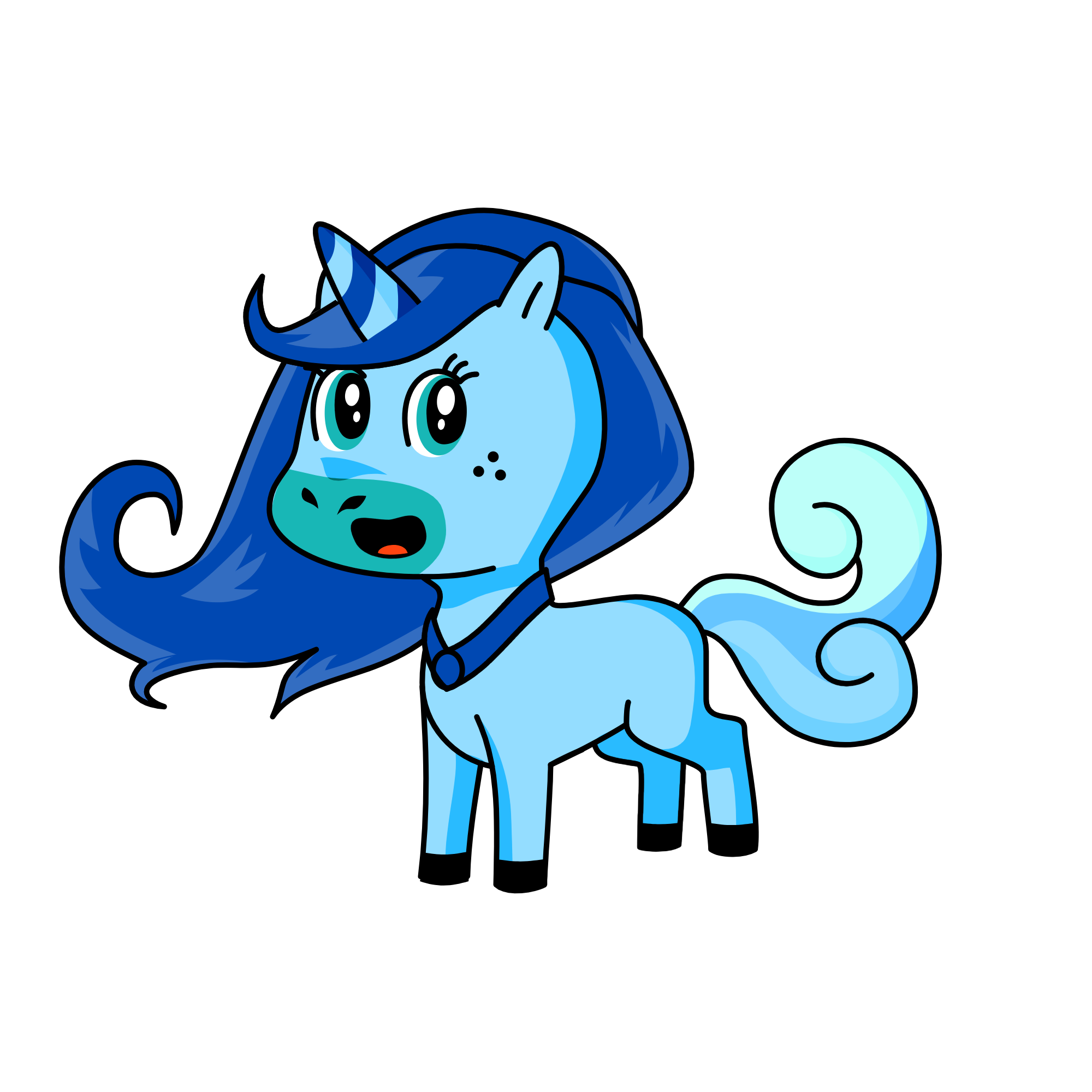 ice candy 🍧, the unicorn