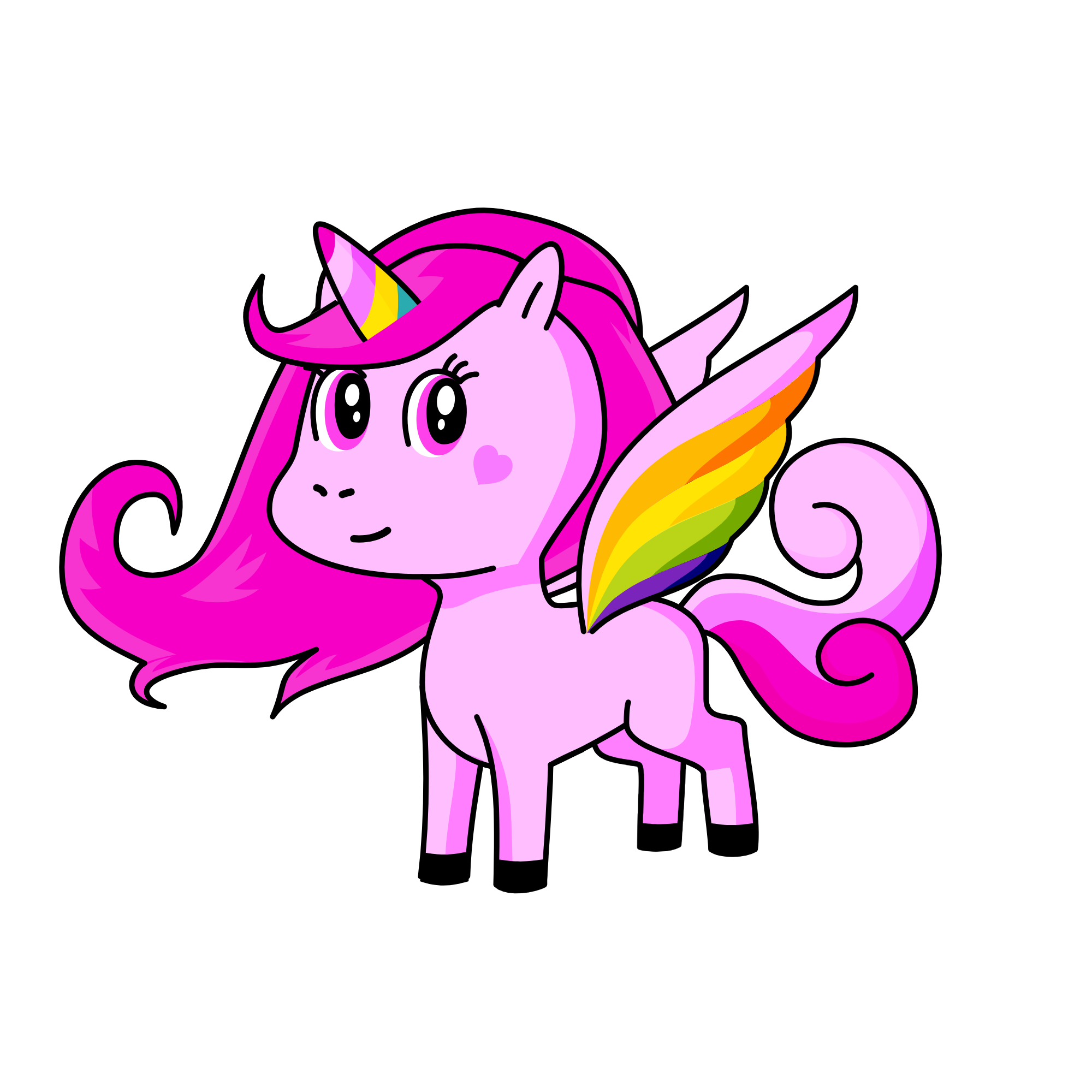 Totti, the unicorn