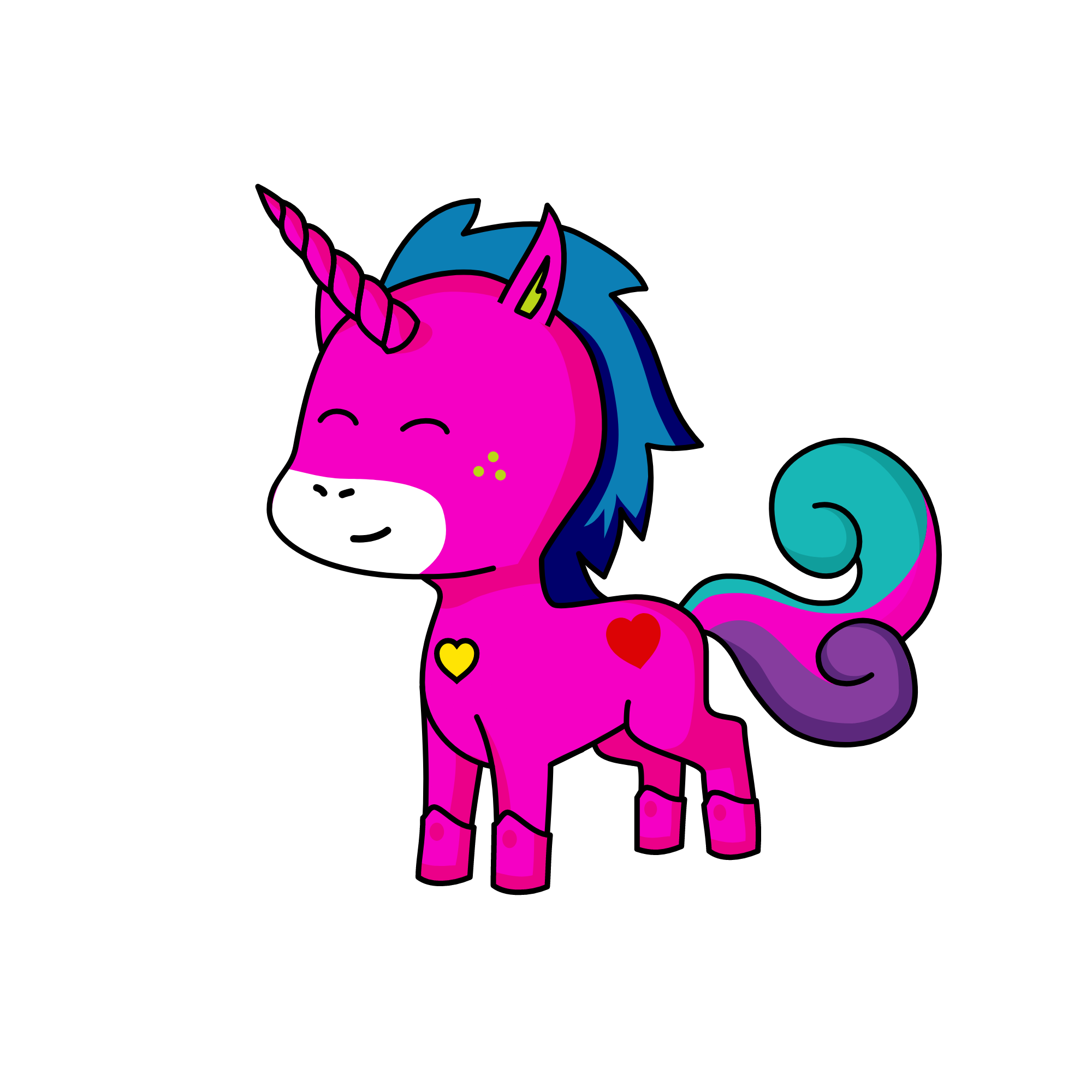 prinsses sparkle, the unicorn